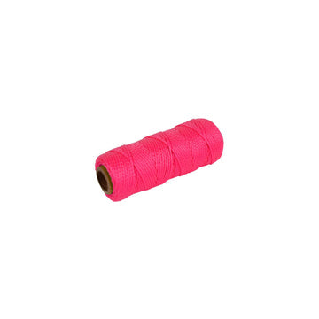 Metseldraad, nylon, fluorroze 50M