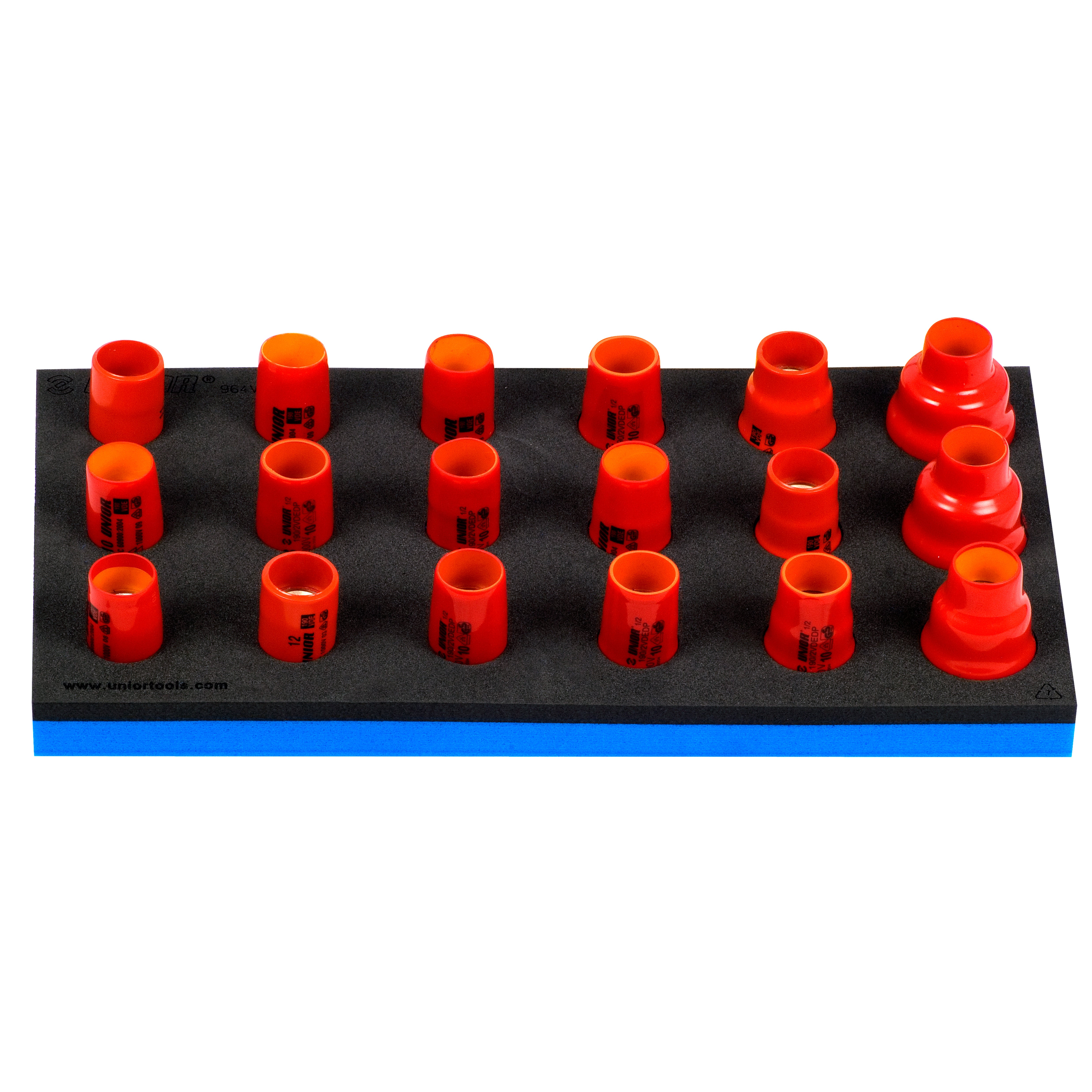 **VDE dopsleutelset 1/2 in SOS-module 964VDE5