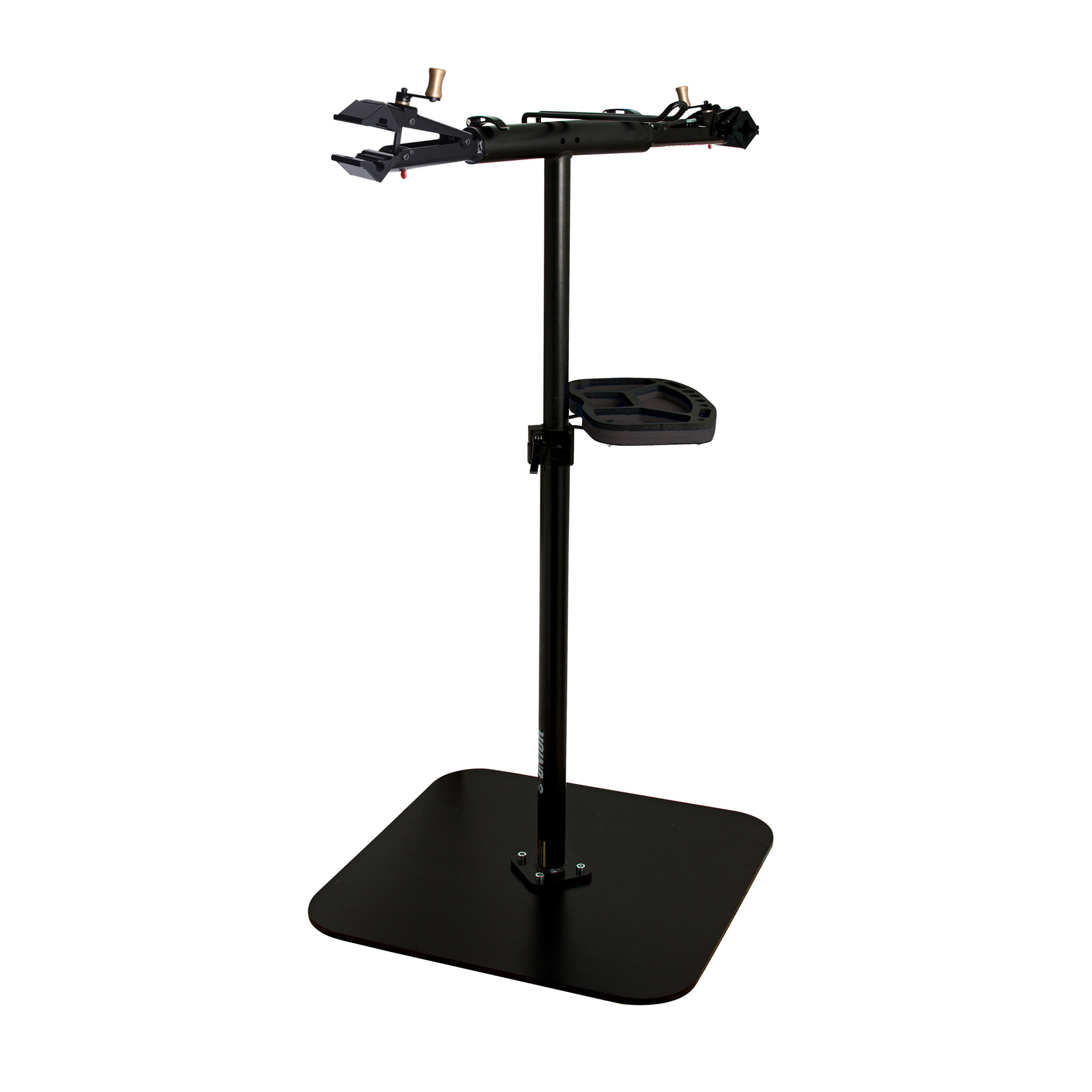 Pro repair stand with double clamp, manually adjustable 1693CS-US