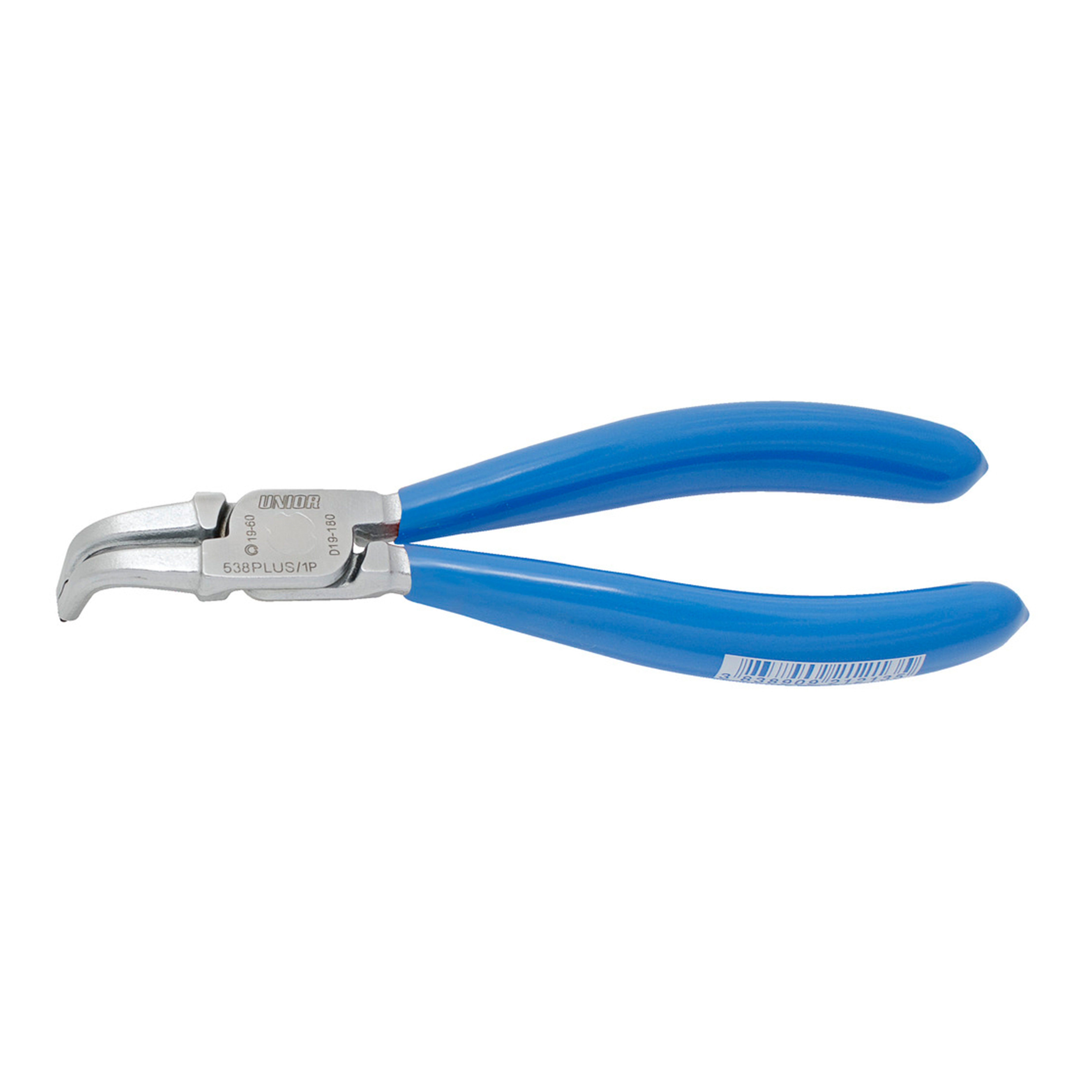 Seegerringtang, vorm D, gebogen, binnen 538PLUS/1DP 220 x 40 - 100