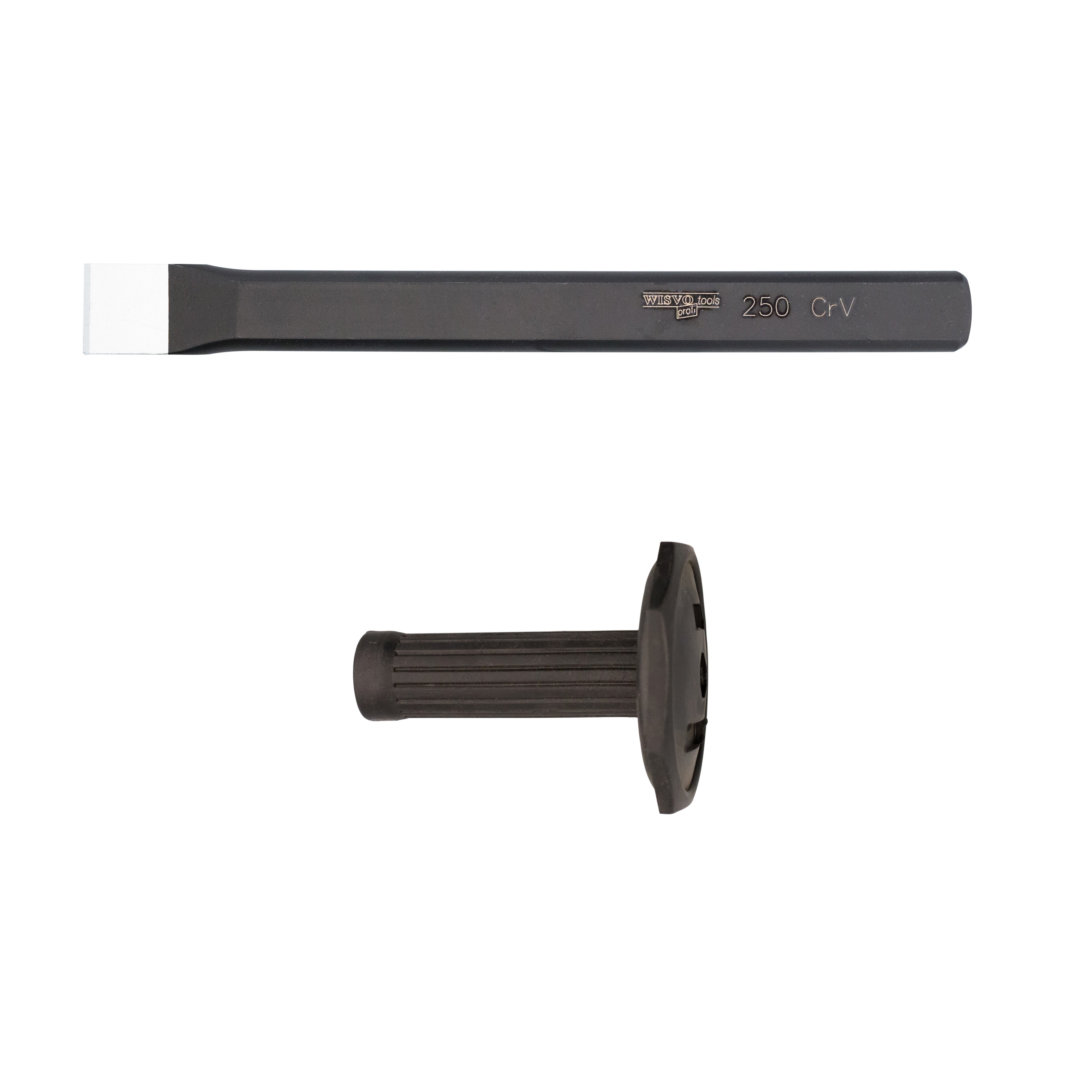 Breekbeitel, plat-ovaal + handbeschermer 2133HS+250 250HS