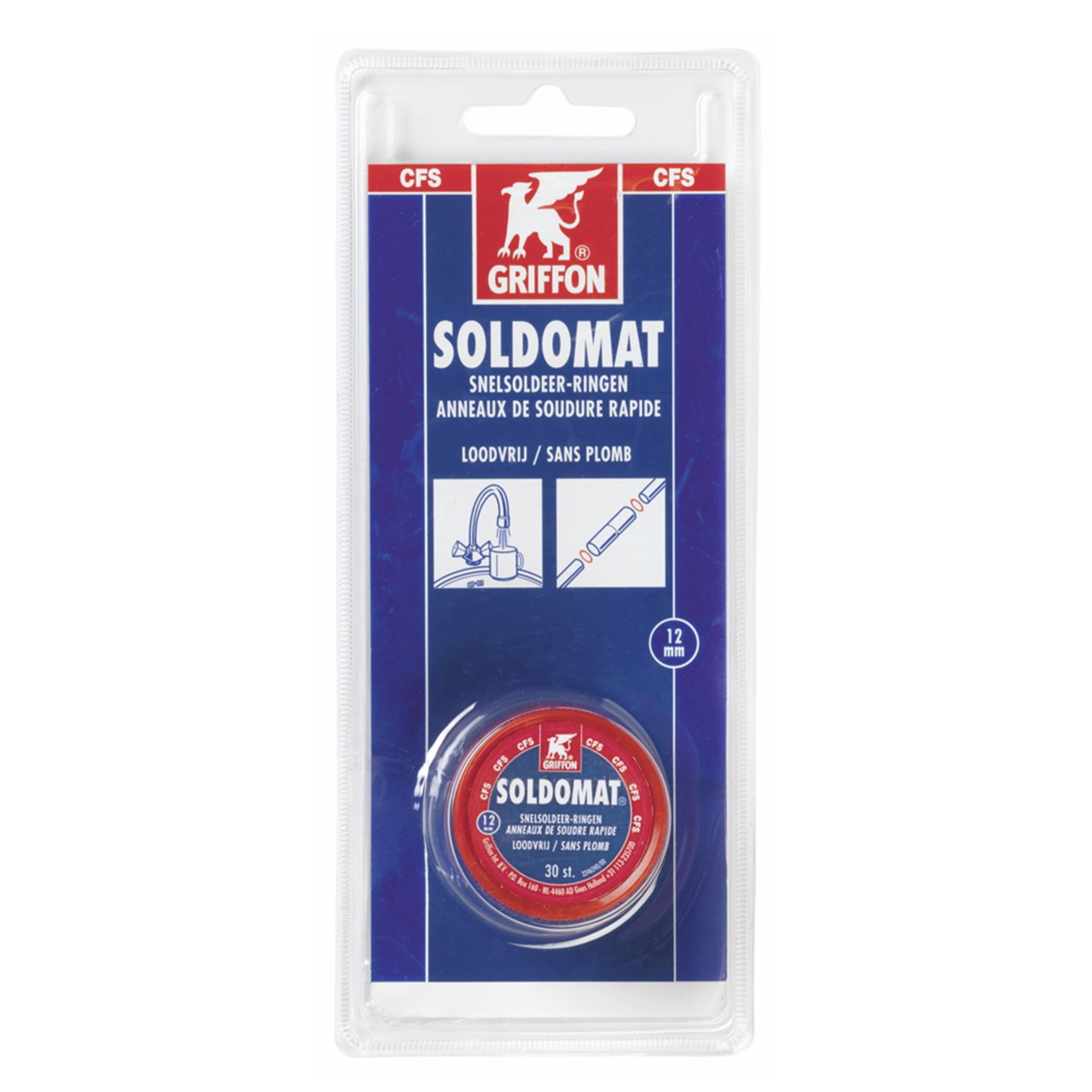 **CFS SOLDOMAT RINGEN ( 30ST) 12 MM