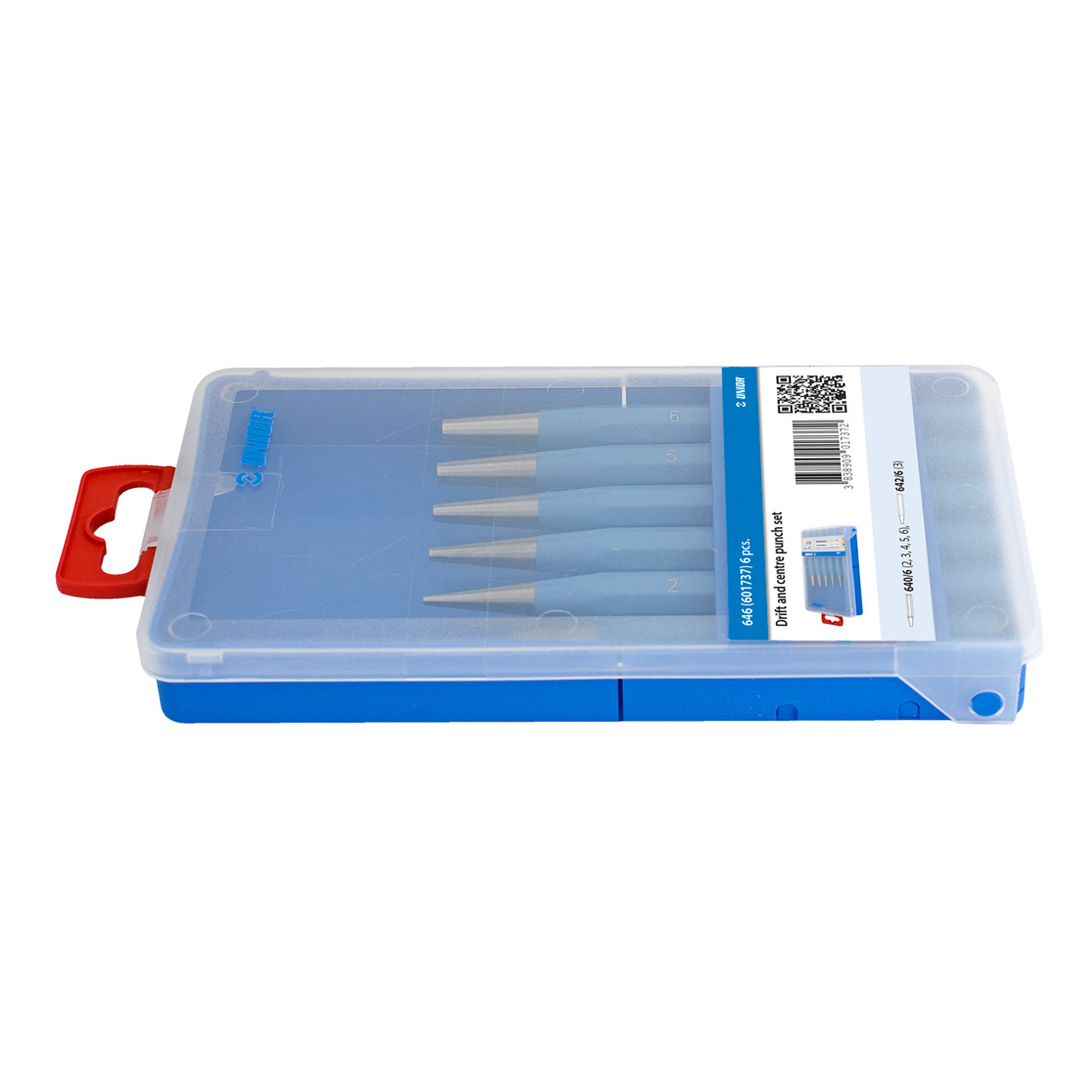 Doorslag en centerpuntset 646 /6