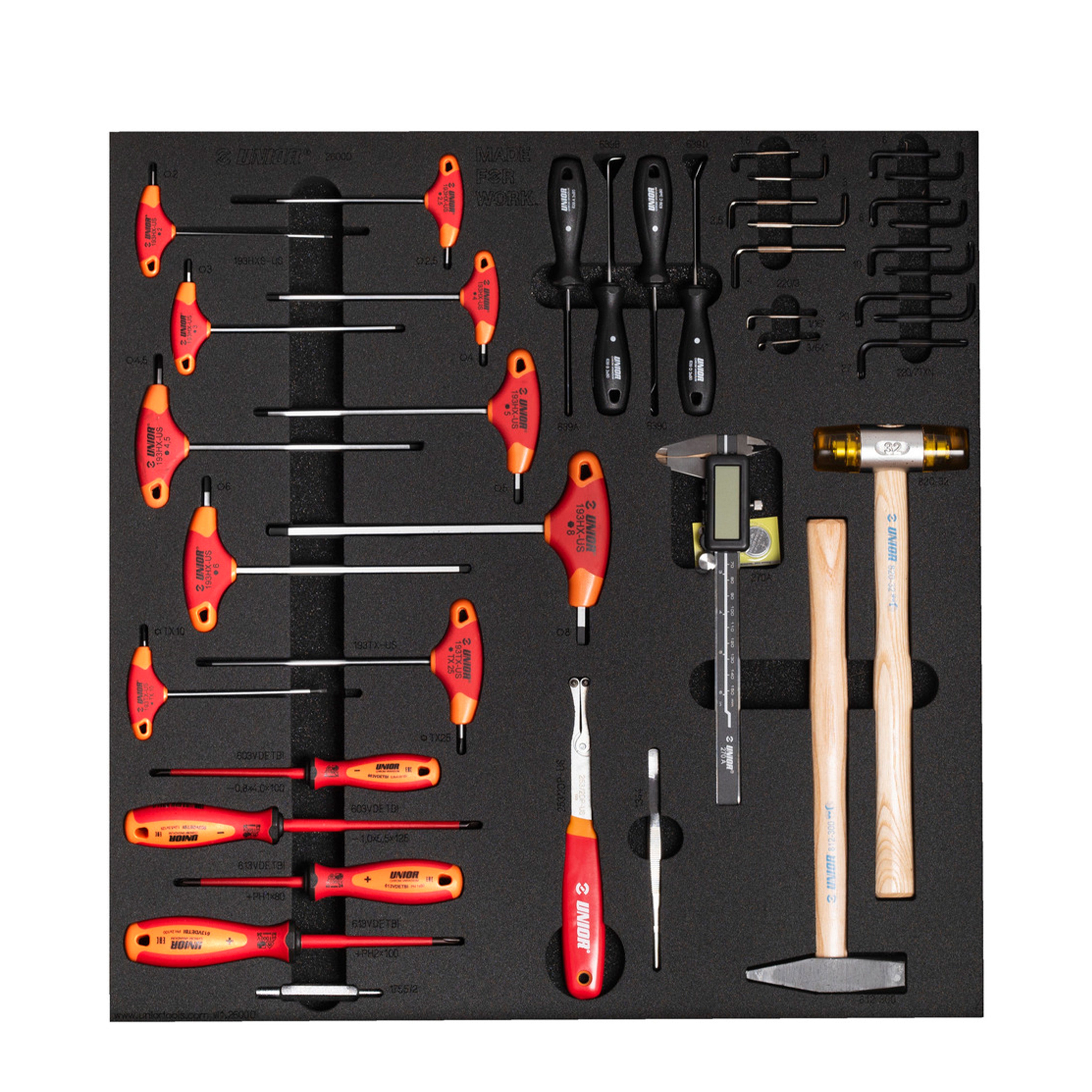 Foam Module 2600D Set-1 - General tools for servicing suspension