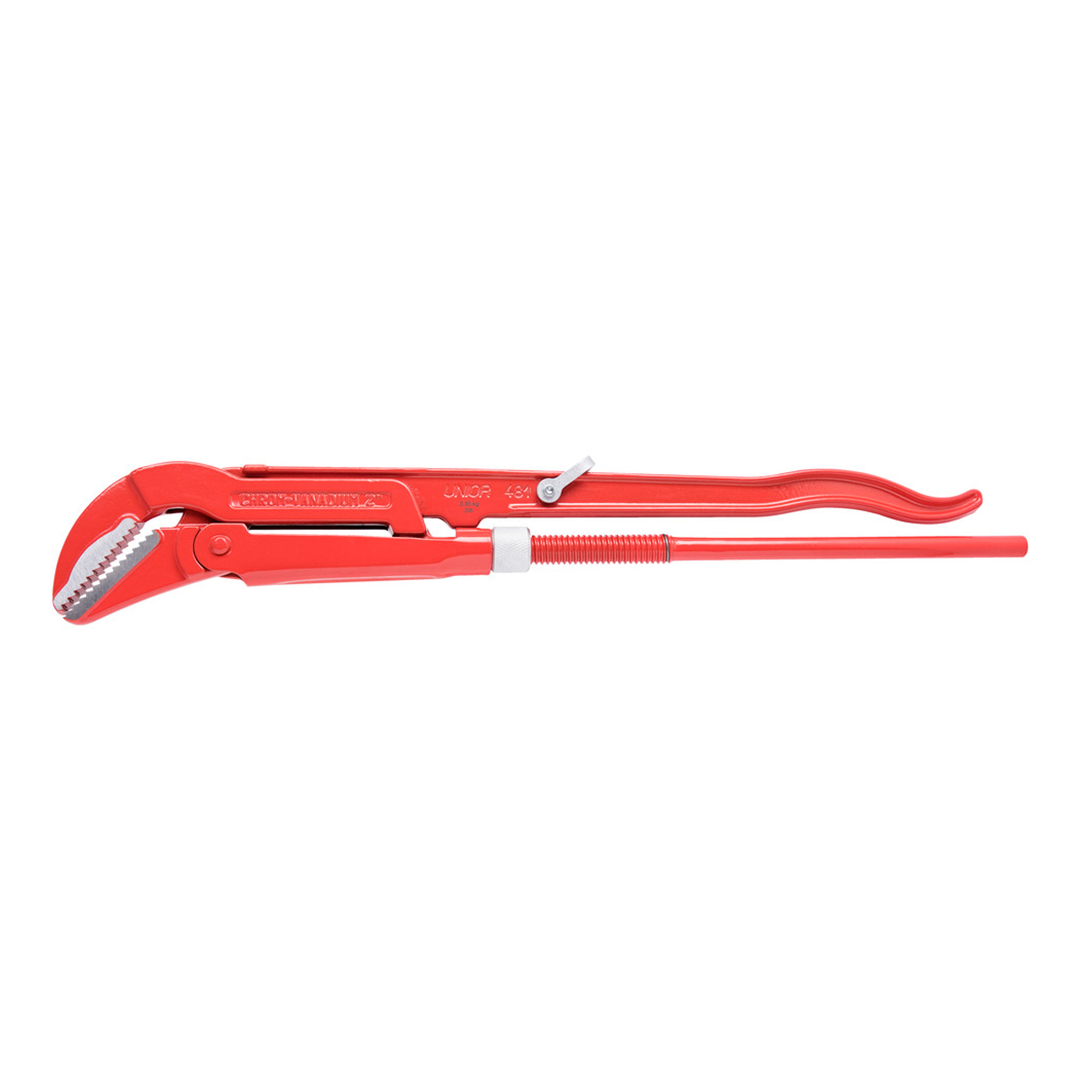 Pijptang 45°, Zweeds model, voor veilig werken op hoogte 481/6-H 2"