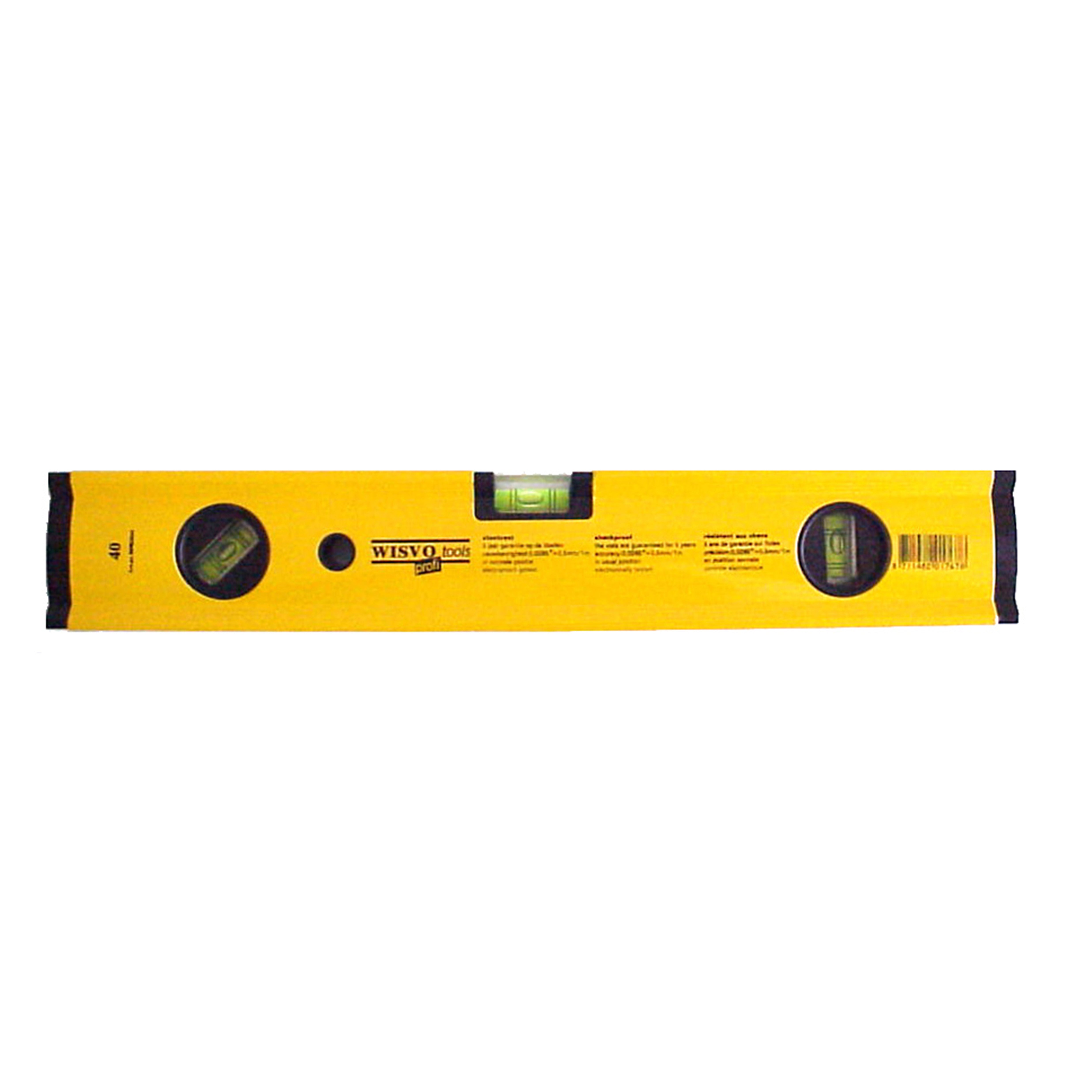Bouwwaterpas aluminium, koker model 0699 1500