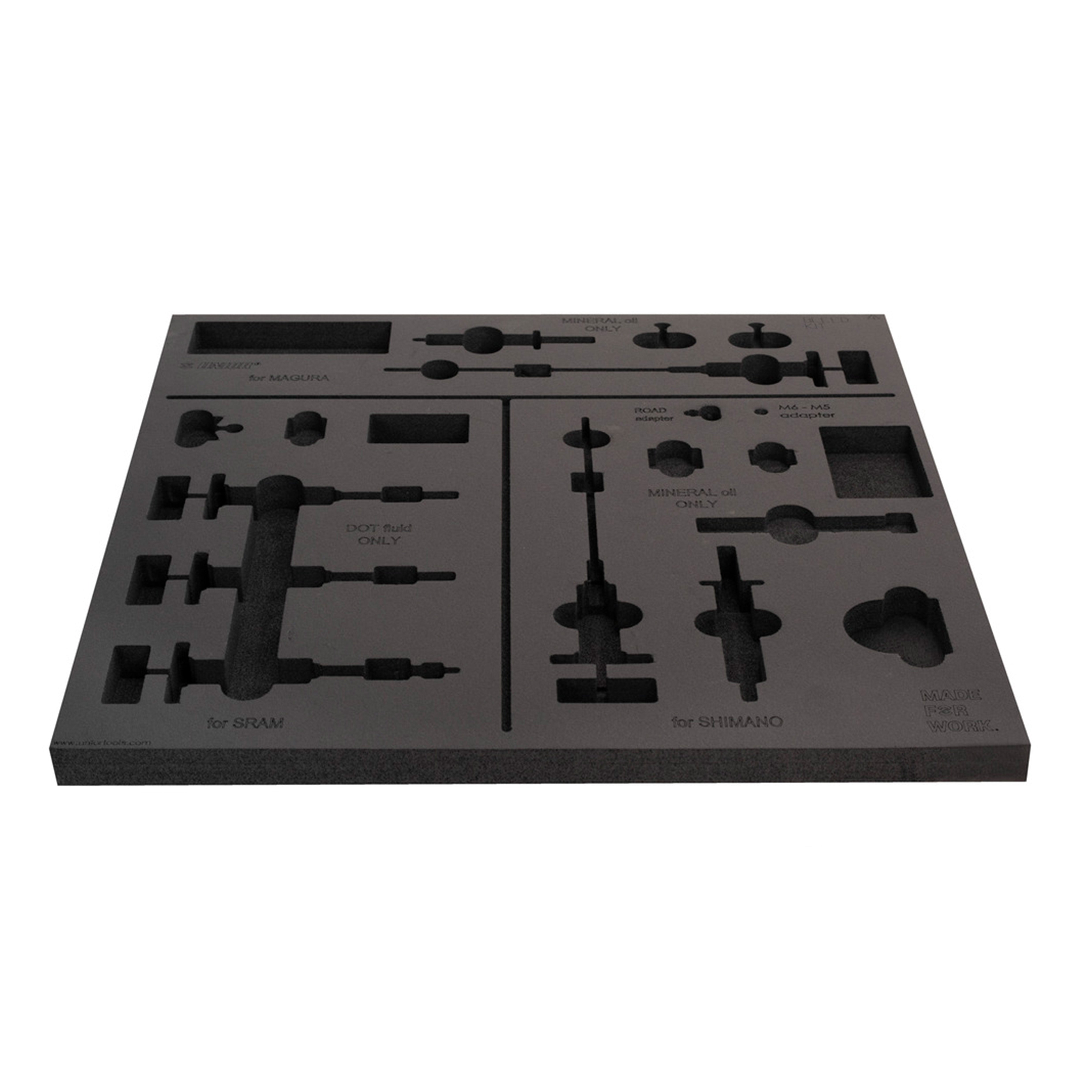 Foam Module LEEG VL2600BK Set-1 Tool tray for SET1