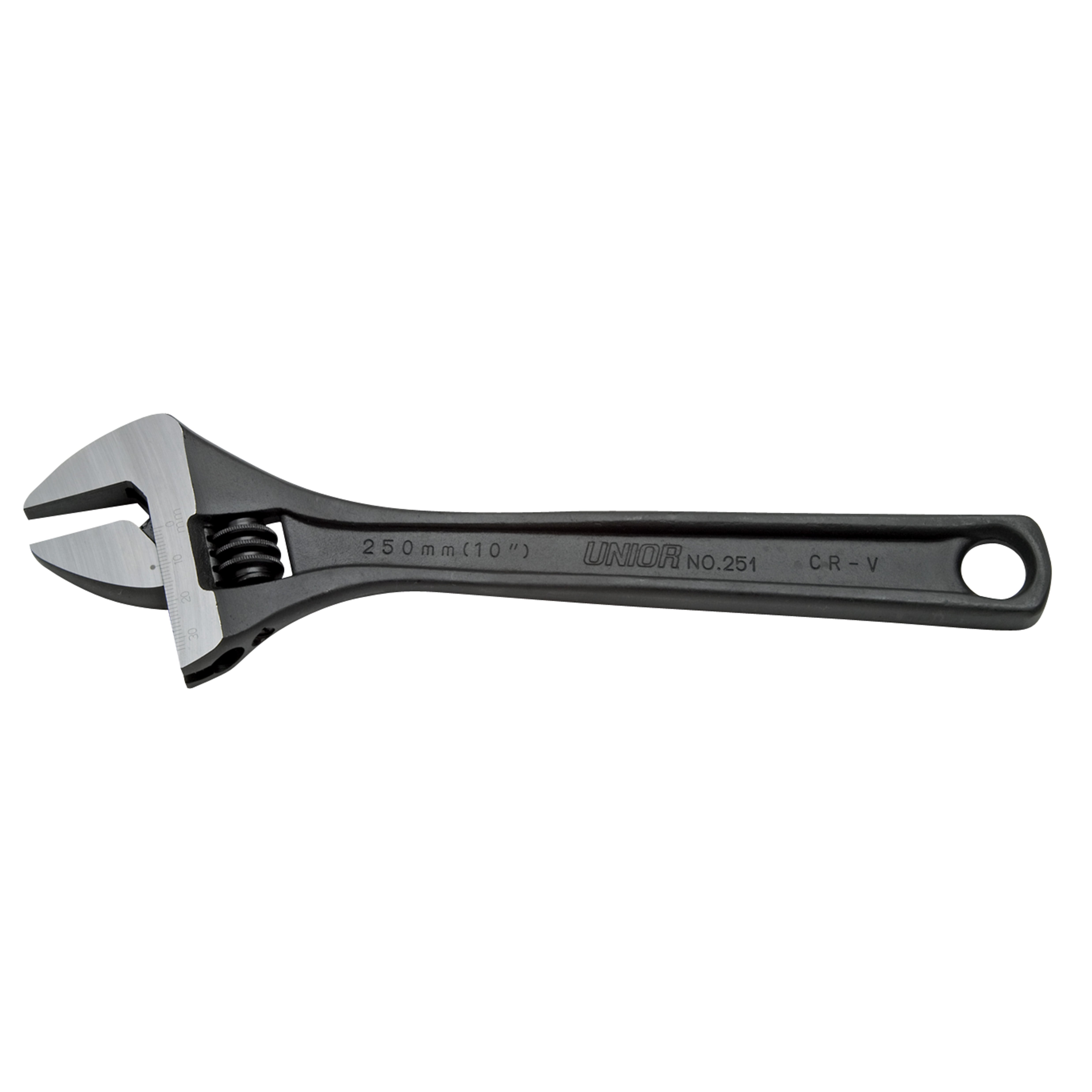 **Moersleutel, verstelbaar, zwart 251/4 250