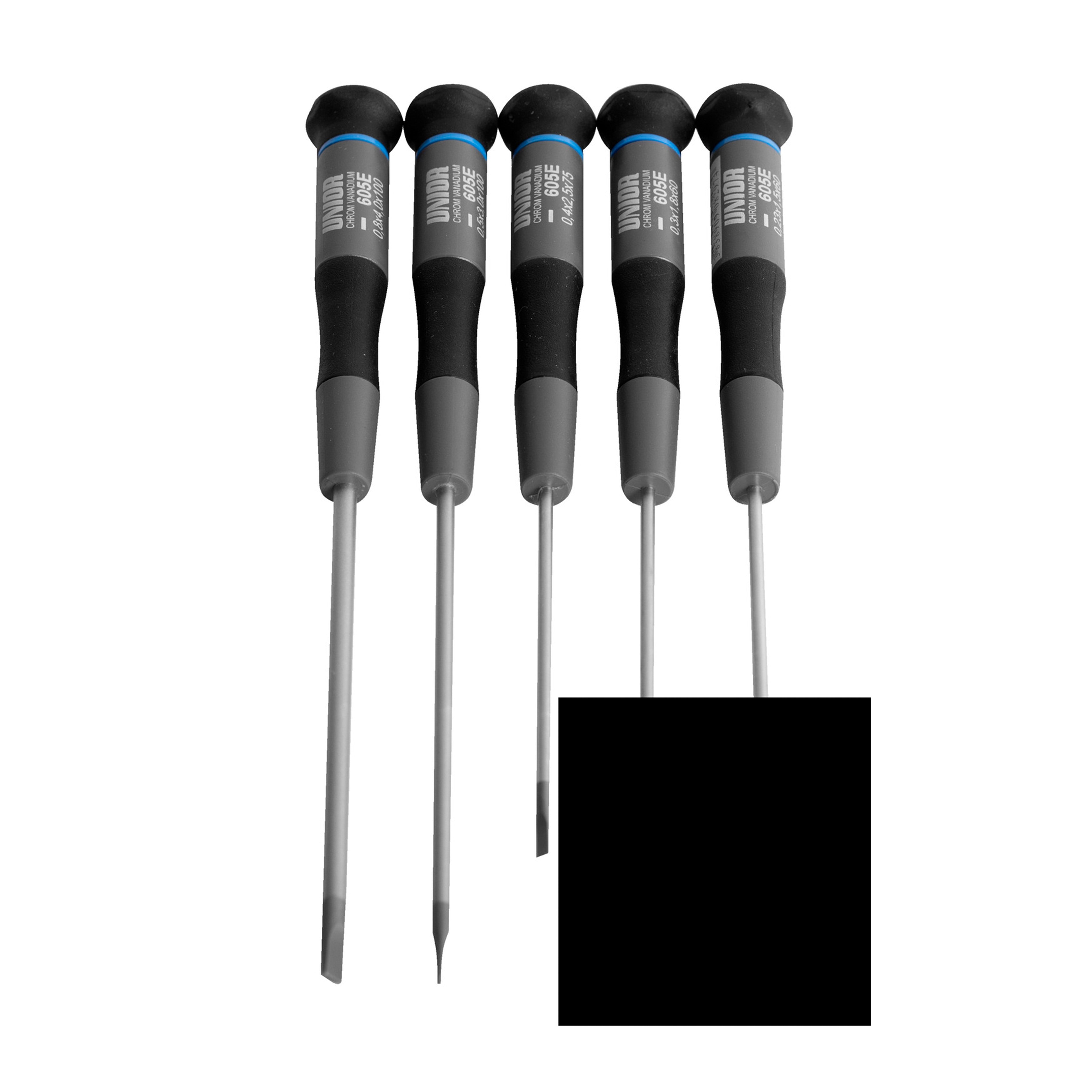 Schroevendraaiers, elektronica in ophangverpakking 606CS5E /5