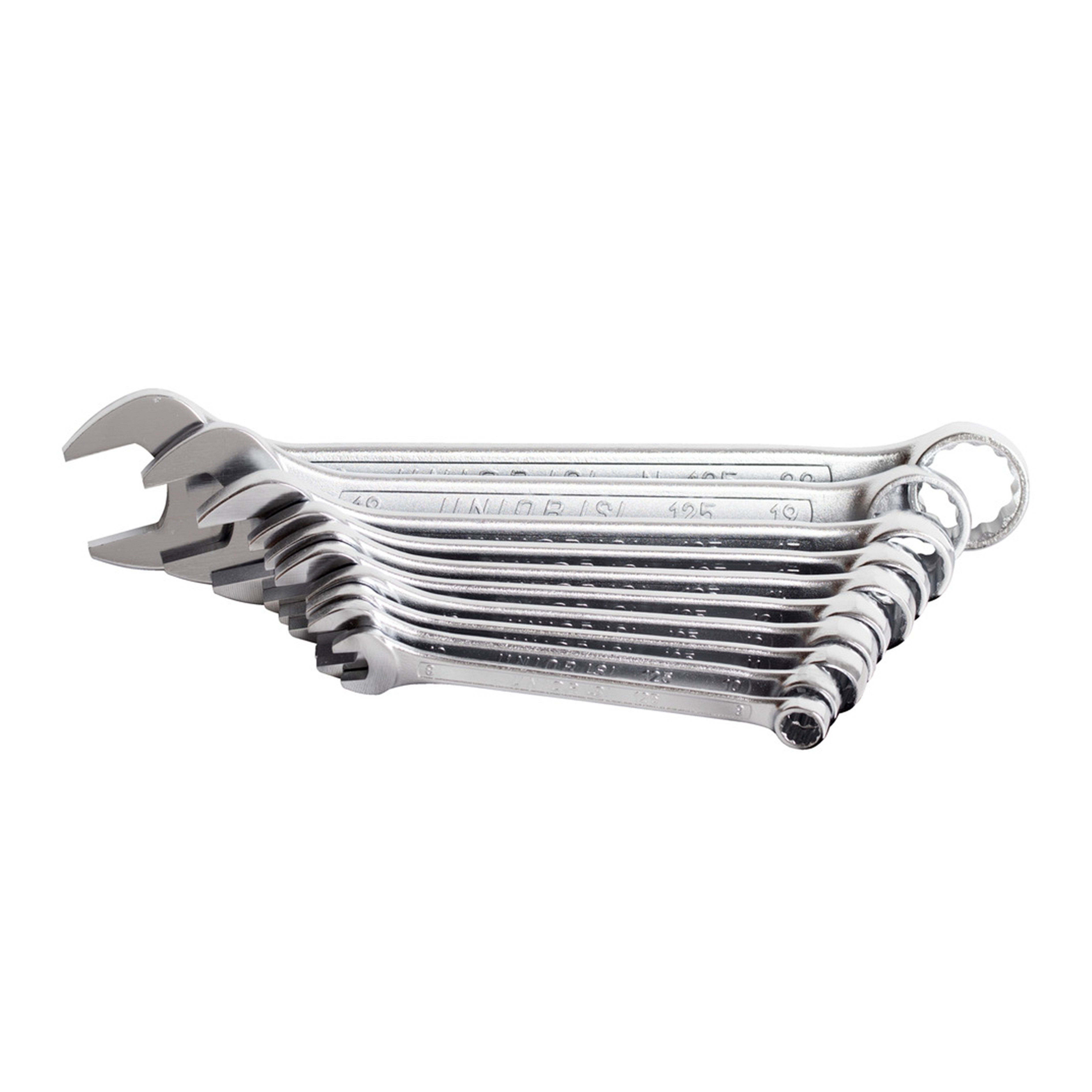 Steekringsleutelset, kort model in industrieverpakking 125/1CB 10 - 30/12
