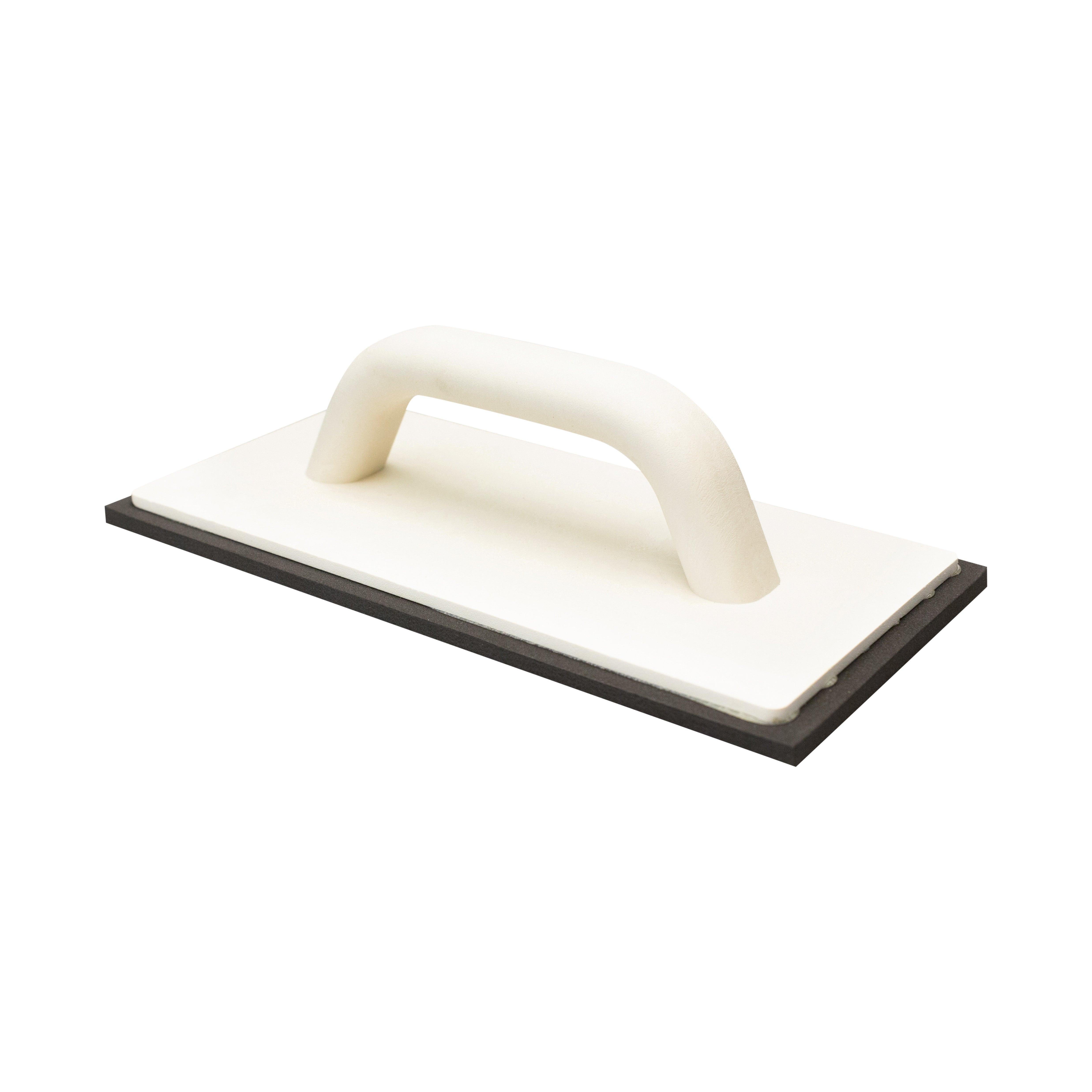 Schuurbord, met rubber, zwart  280 x 9