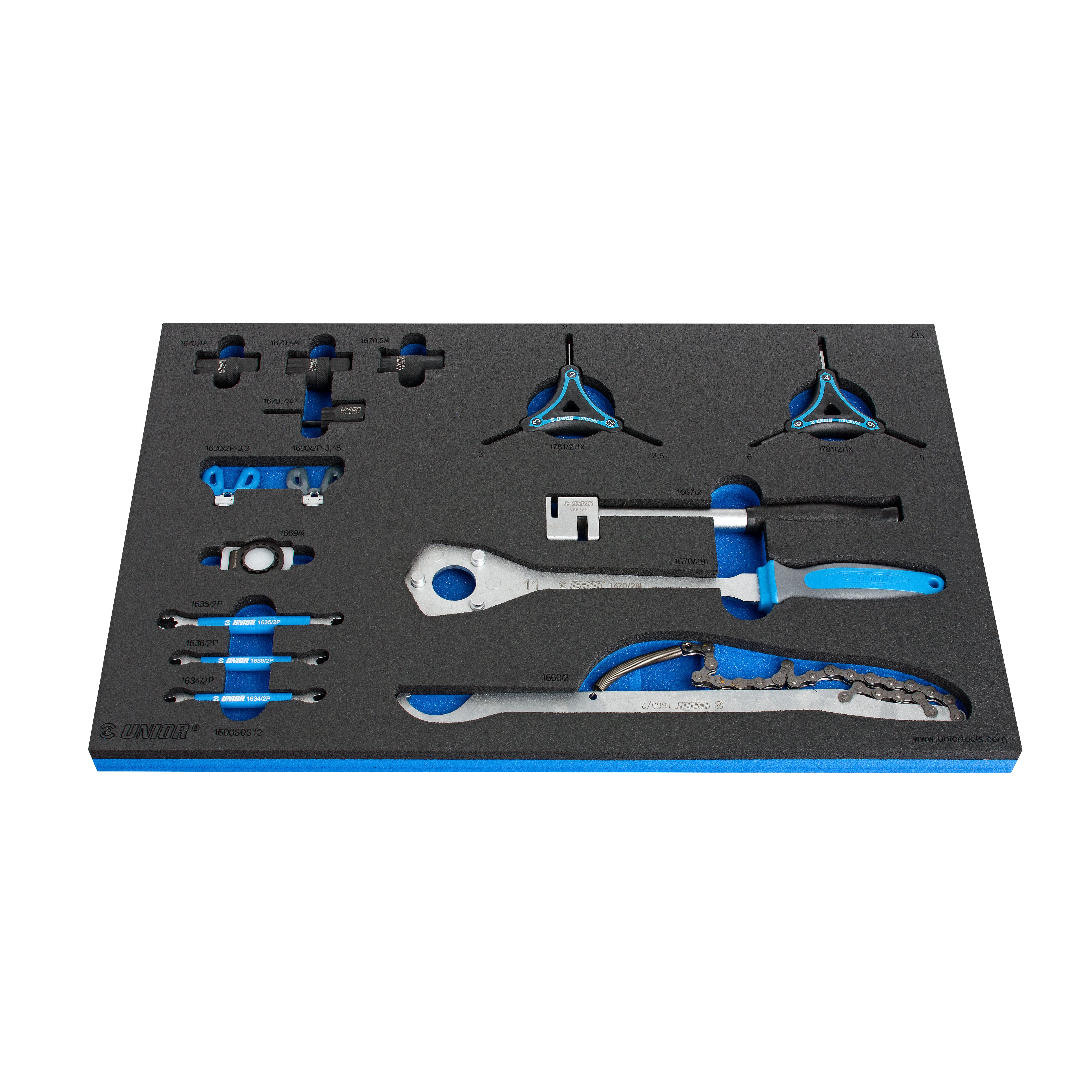 **UNIOR FIETS-FOAM SET-1600.12 SOS 1600.12SOS