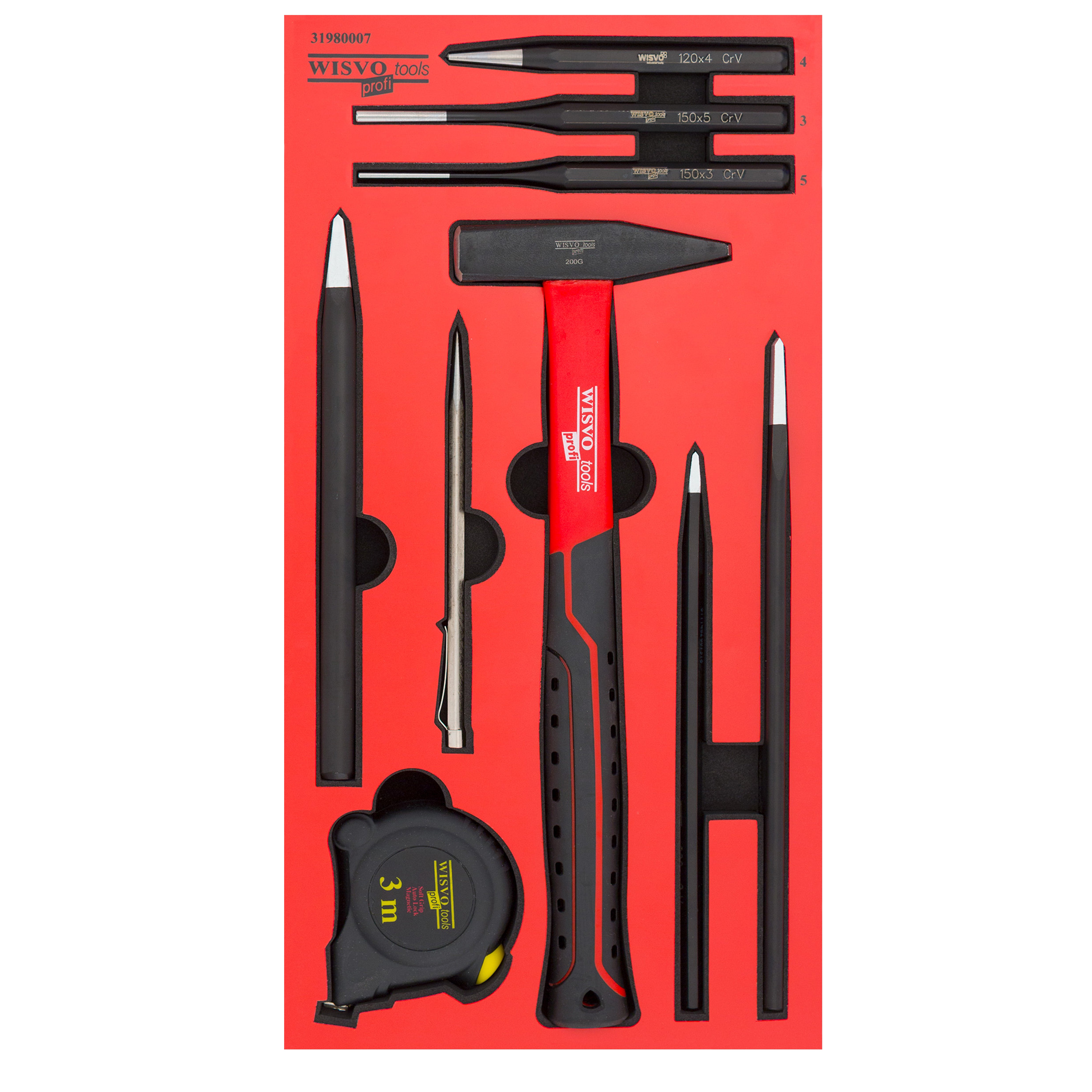 Hamer/beitelset in SOS-module 3198/7