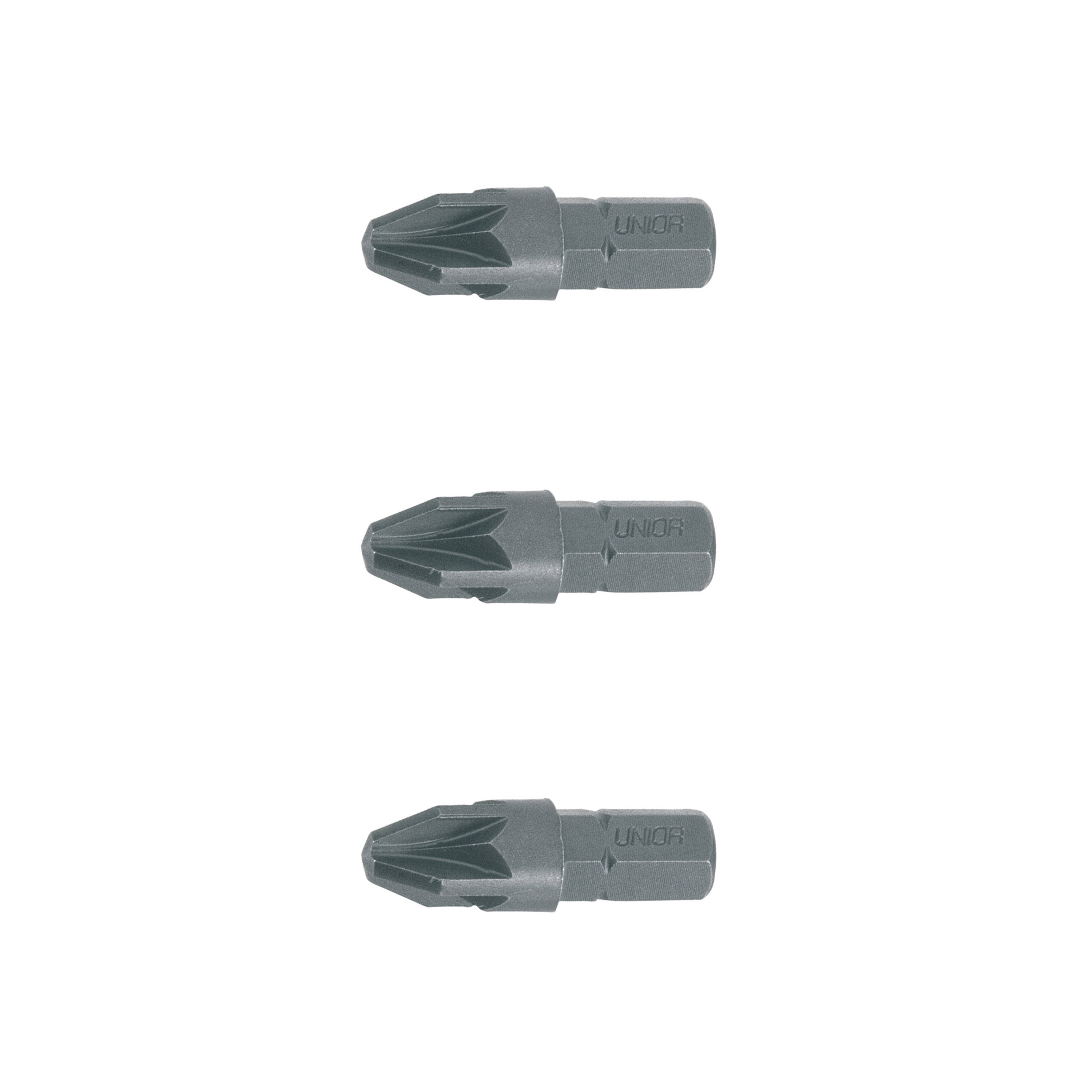 **Bit pozidriv, set 3 stuks 6466C6,3 PZ 1