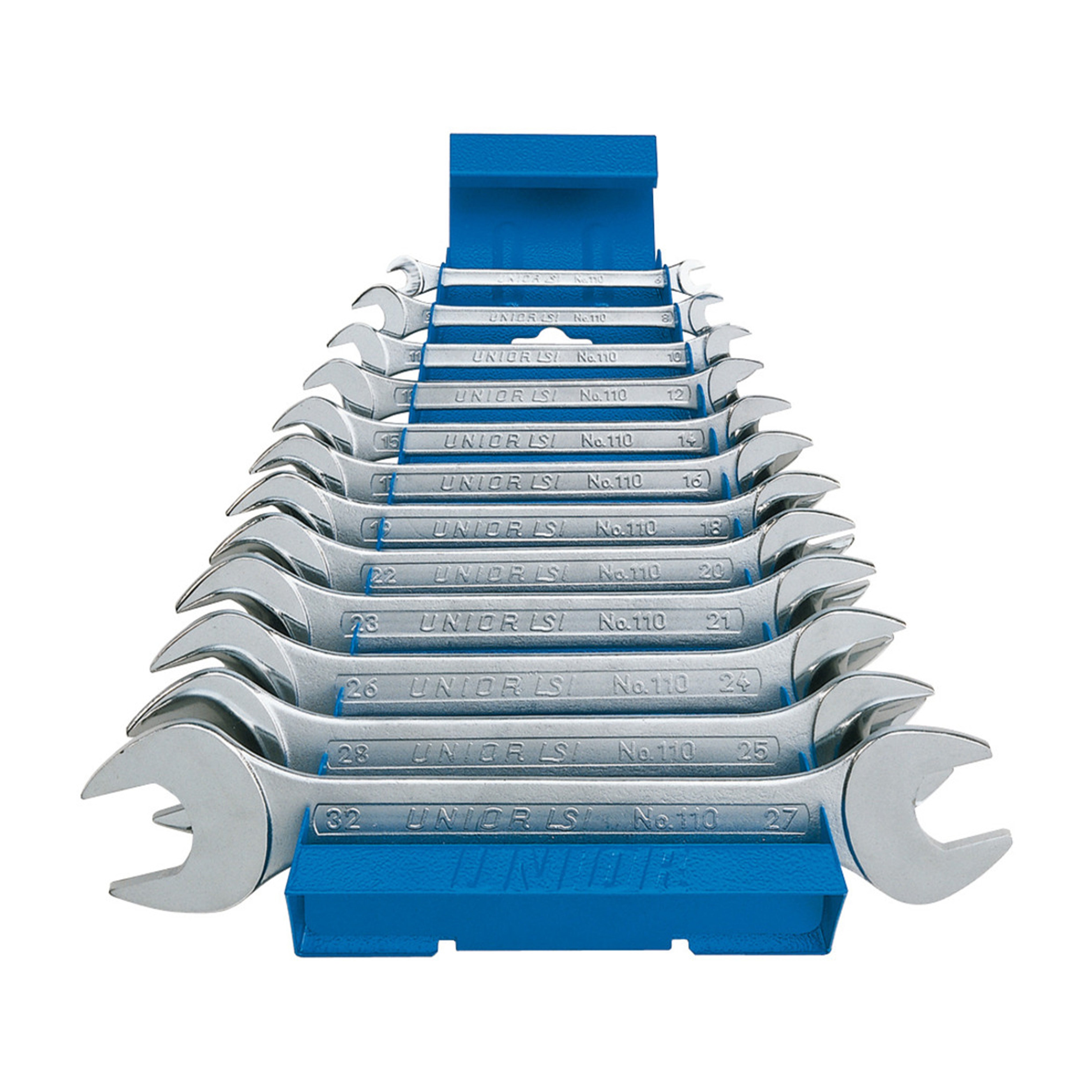Steeksleutelset in metalen standaard 110/1MS 6 - 32/12