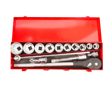 Dopsleutelset 3/4 in metalen cassette 3134S S15 - 22-50