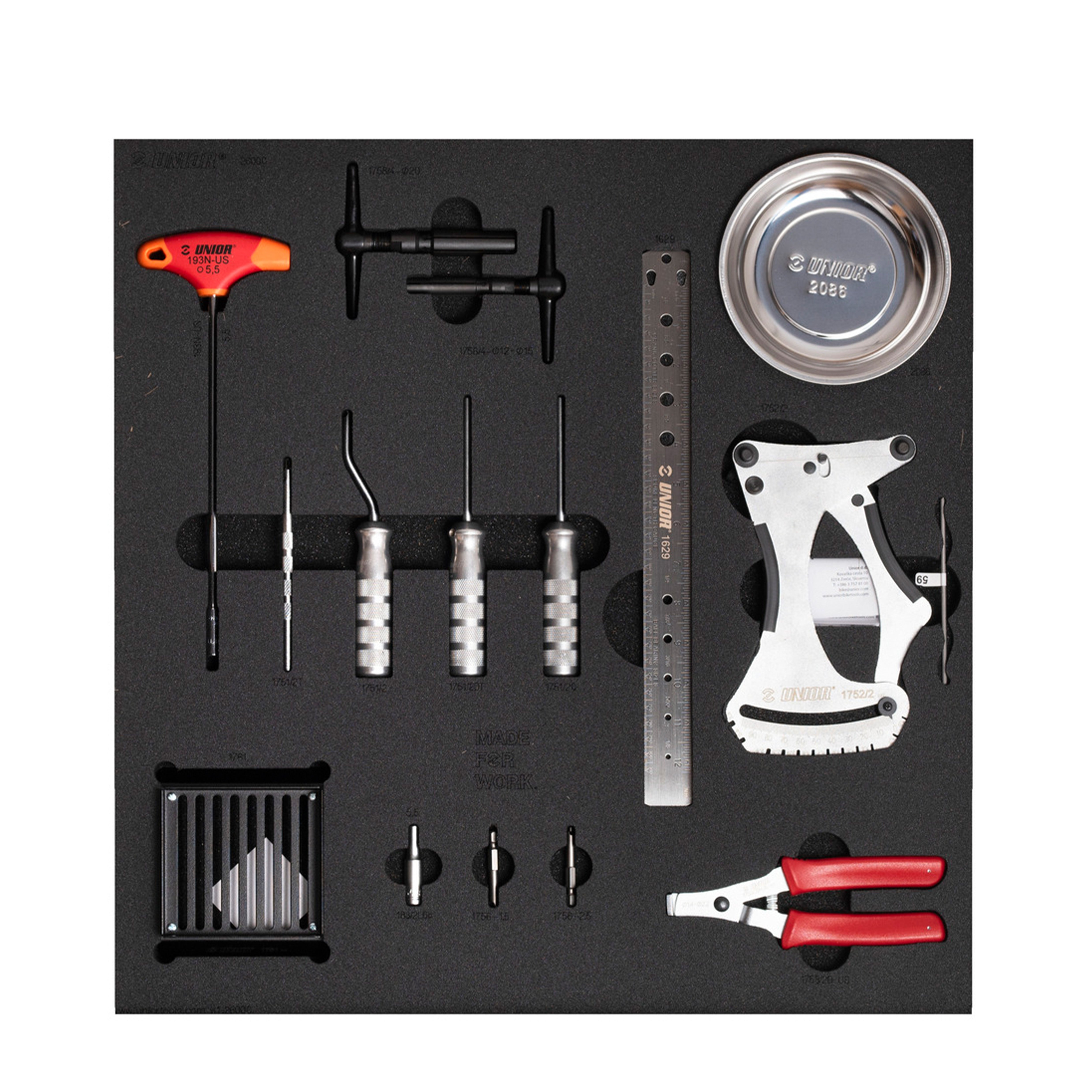 Foam Module 2600C Set-1 - Wheel building