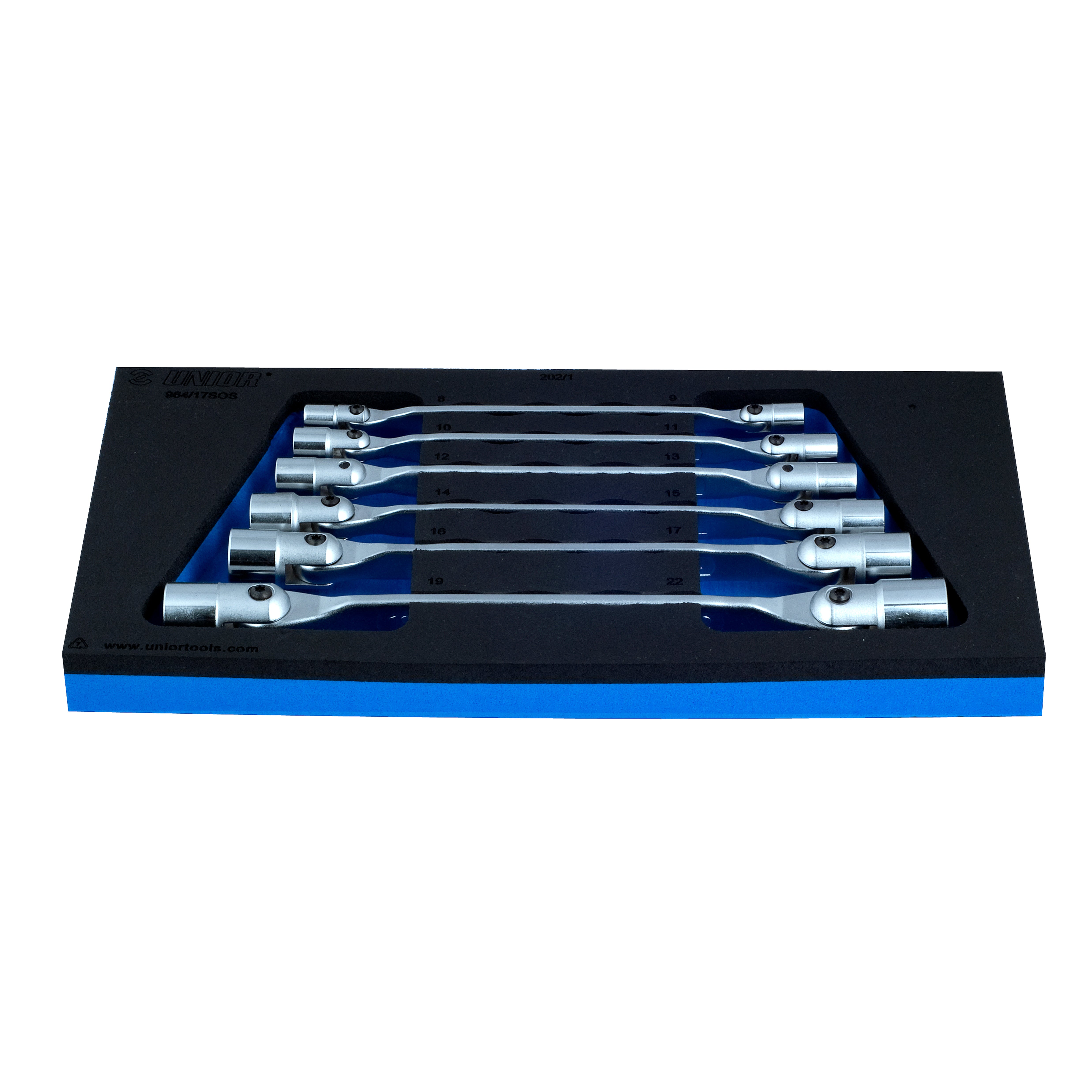 Kniegewrichtsleutelset in SOS-module 964/17SOS 8 - 22/6