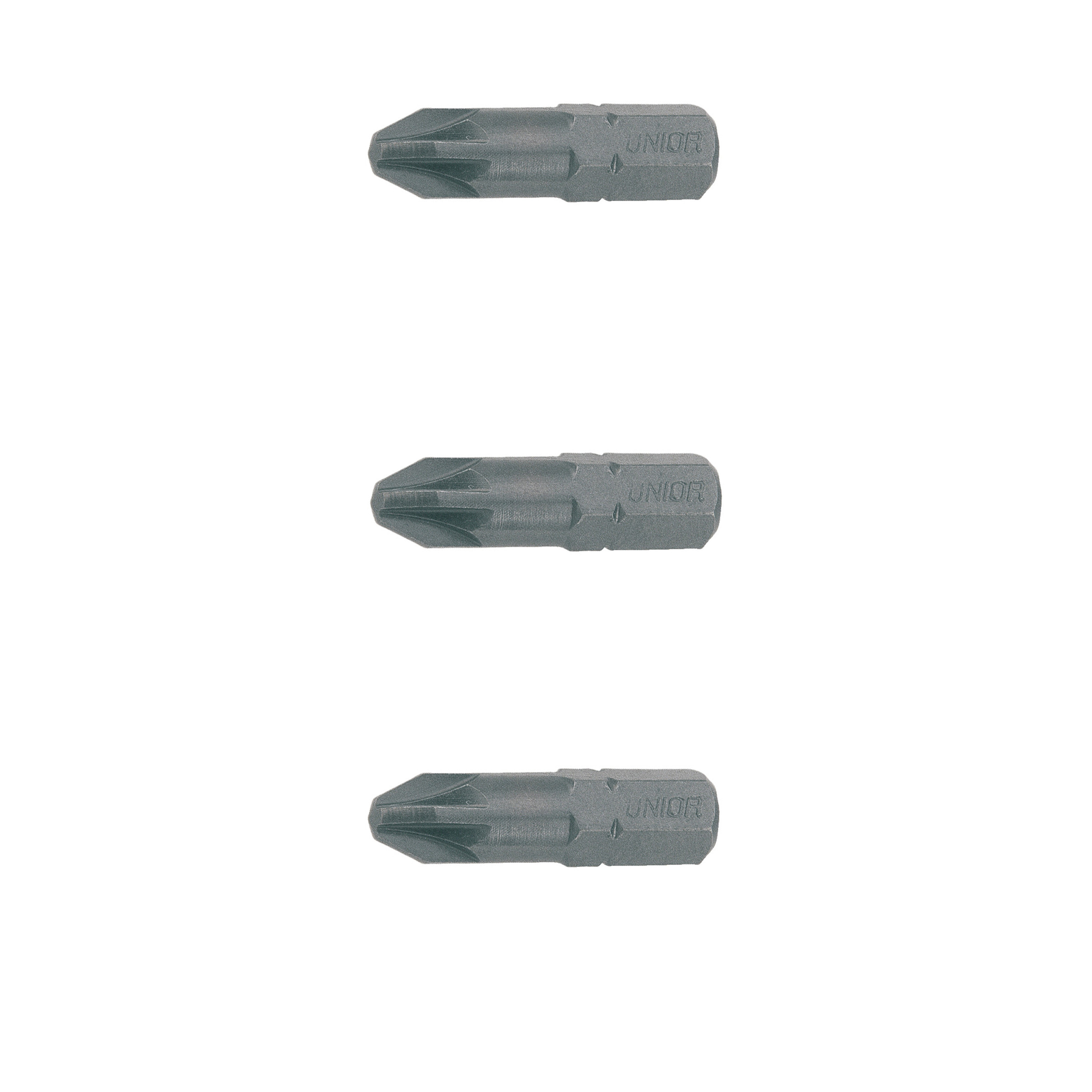 **Bit pozidriv, set 3 stuks 6486C8 PZ 2
