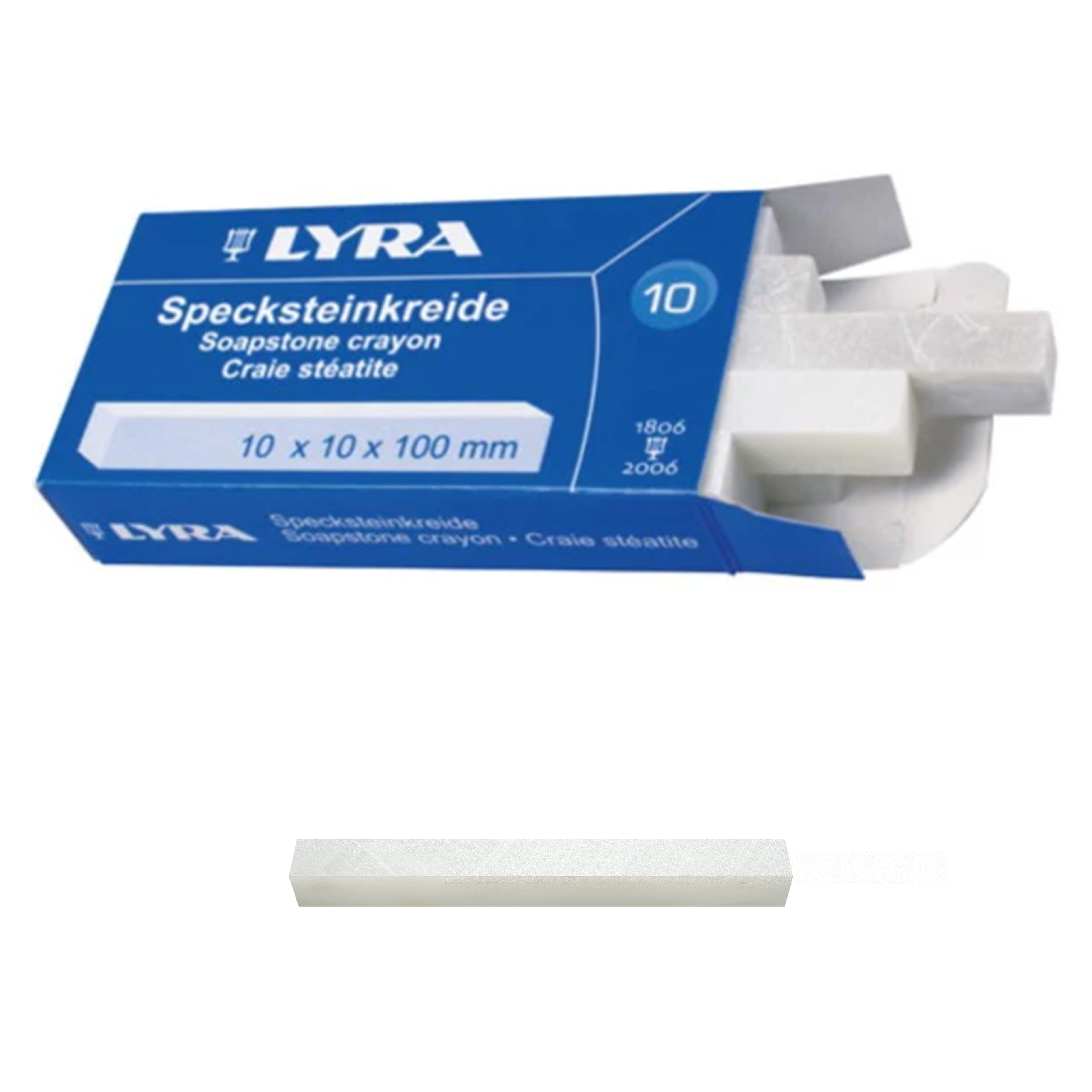 Spekkrijt, 10 stuks  10 x 10 x 100