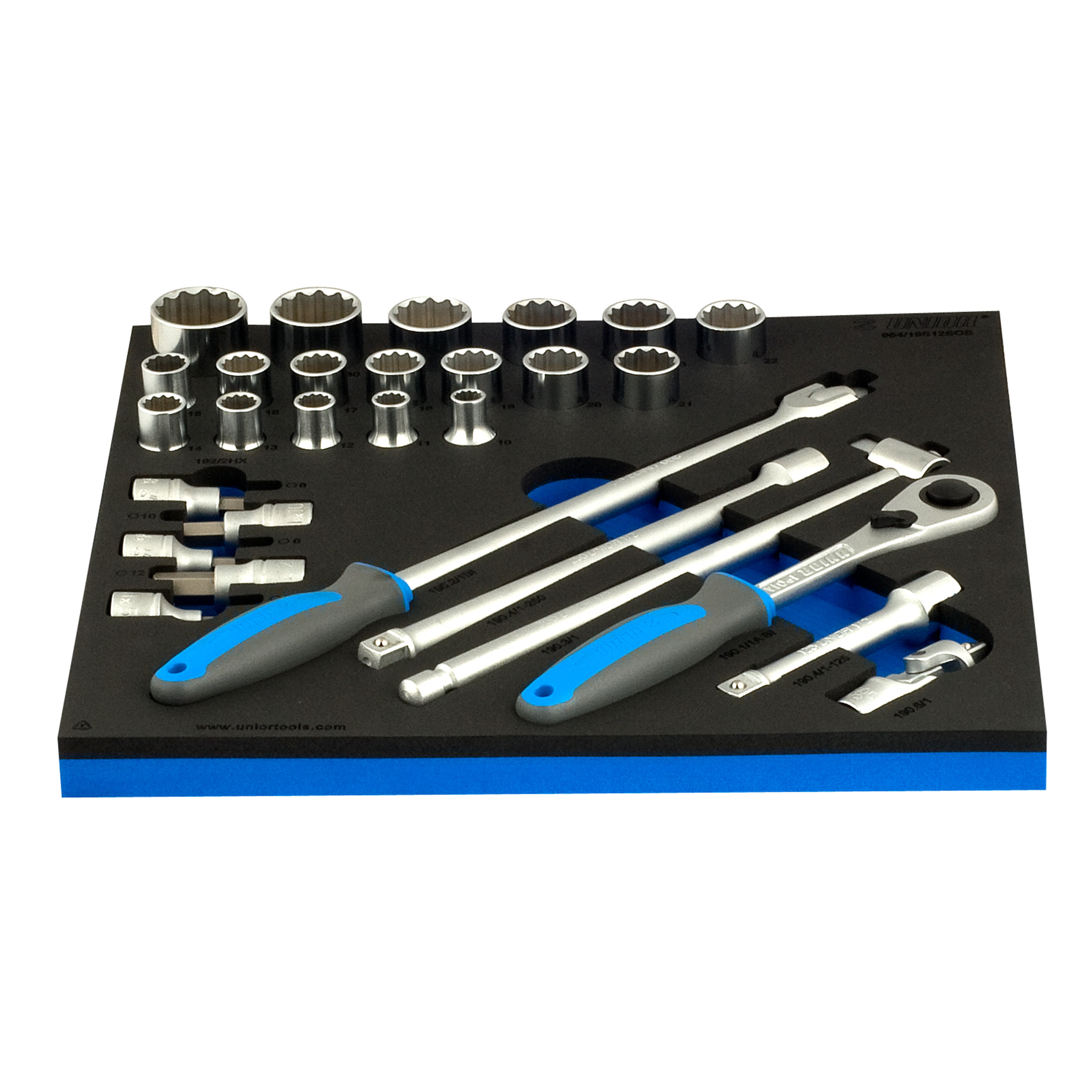 **Dopsleutelset 1/2 in SOS-module 964/19S12SOS /29