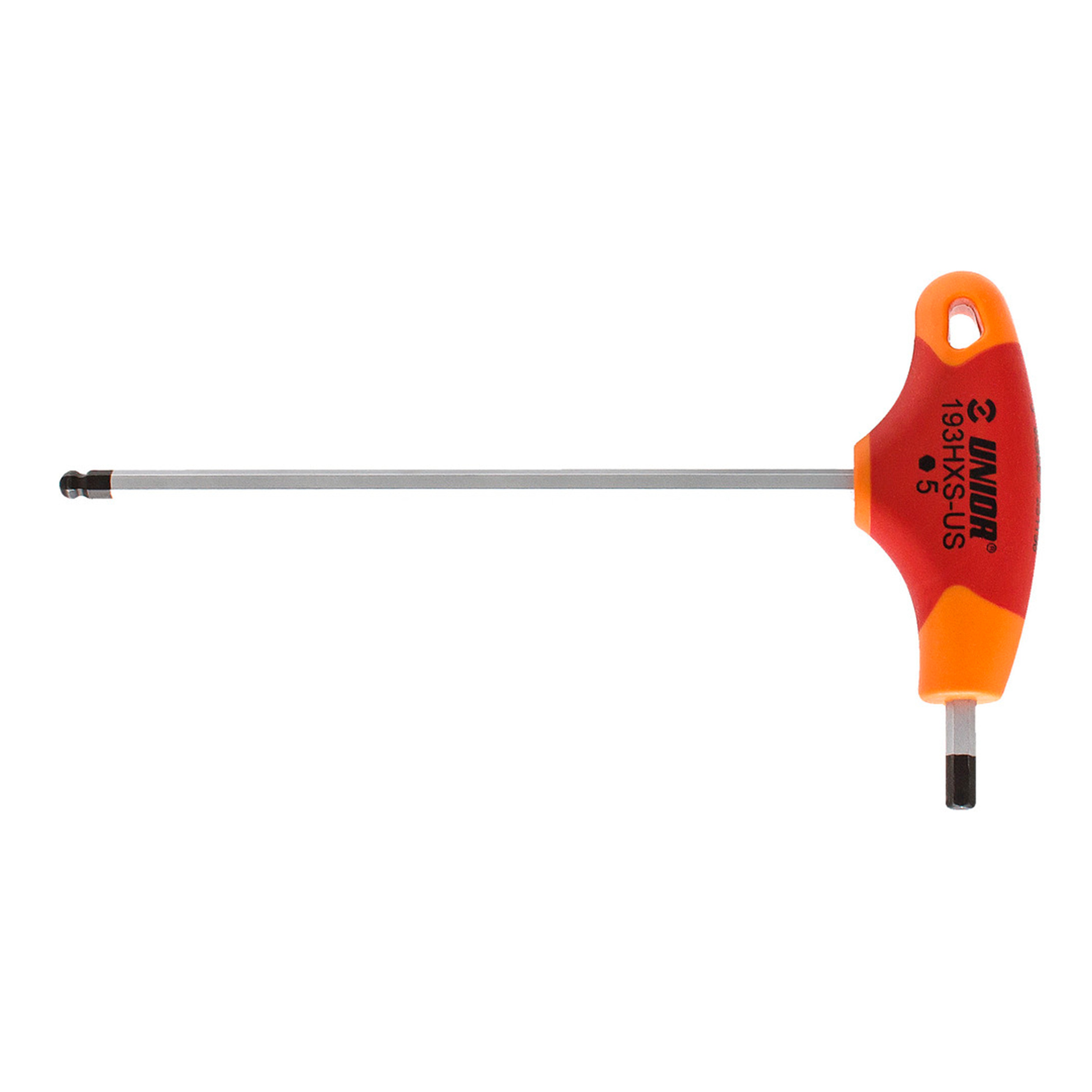Ball - end hexagonal screwdriver with T - handle 193HXS-US  5