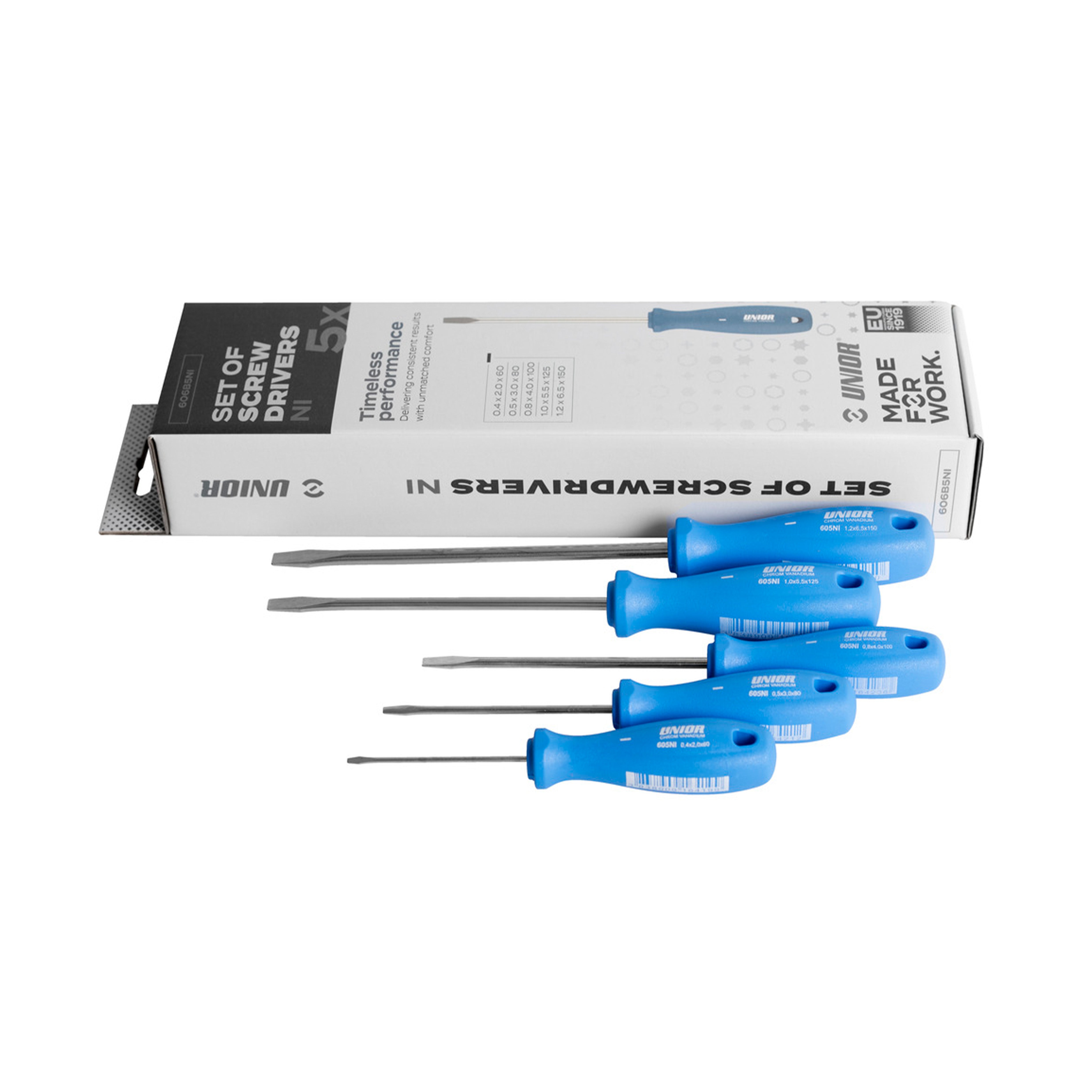 **Schroevendraaierset NI 606B5NI /5