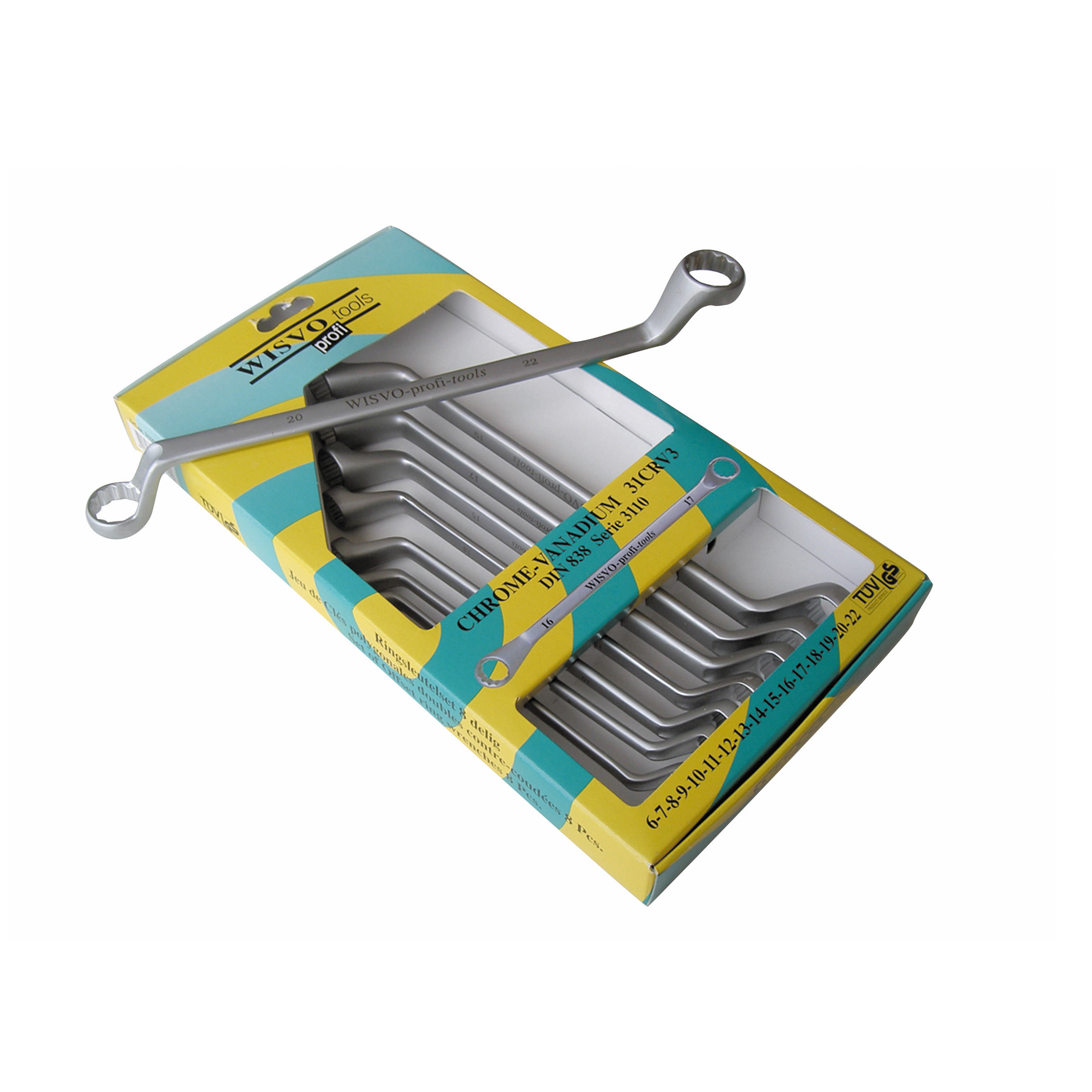 Ringsleutelset 3183S S08  6-22 mm