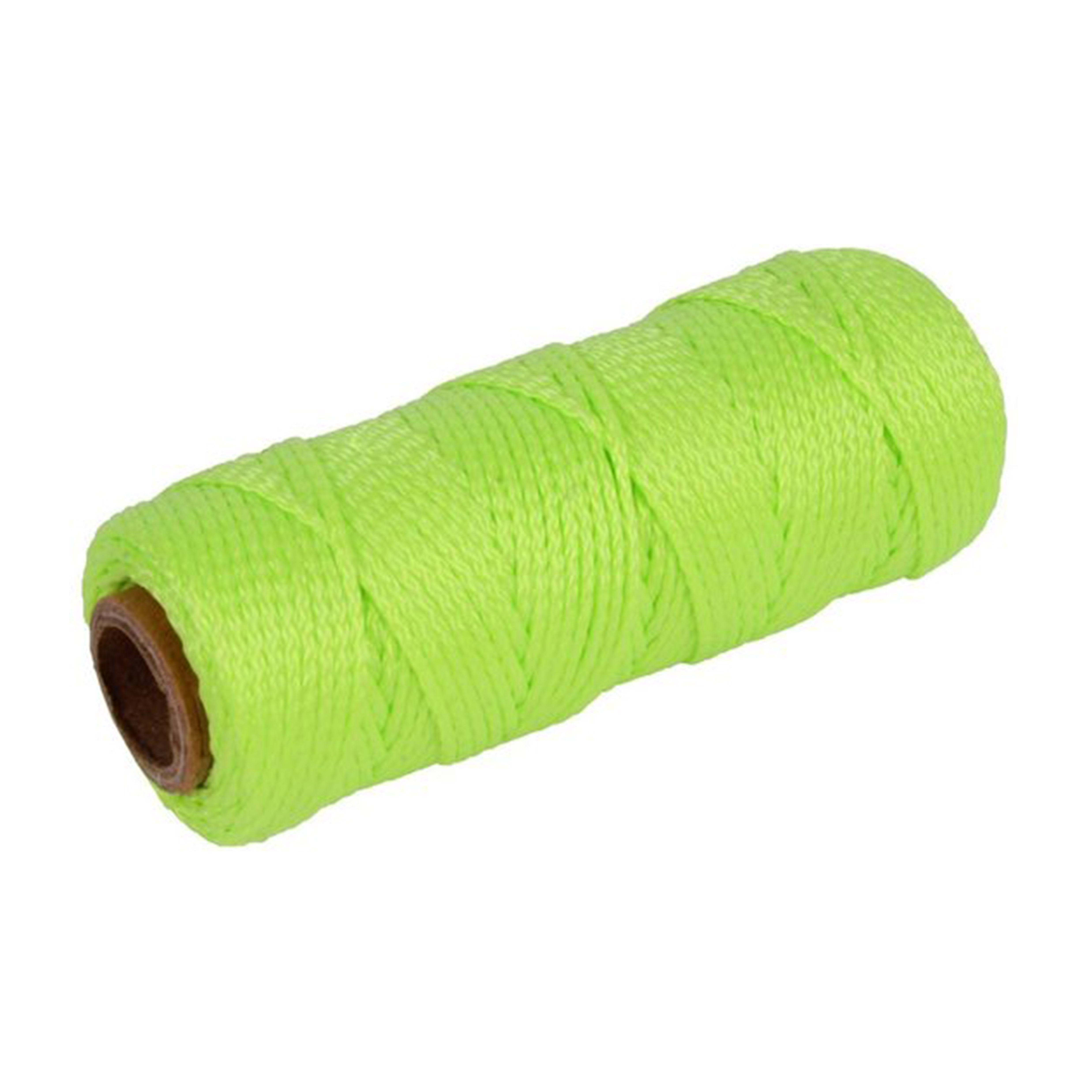 Metseldraad, nylon, fluorgeel  50M