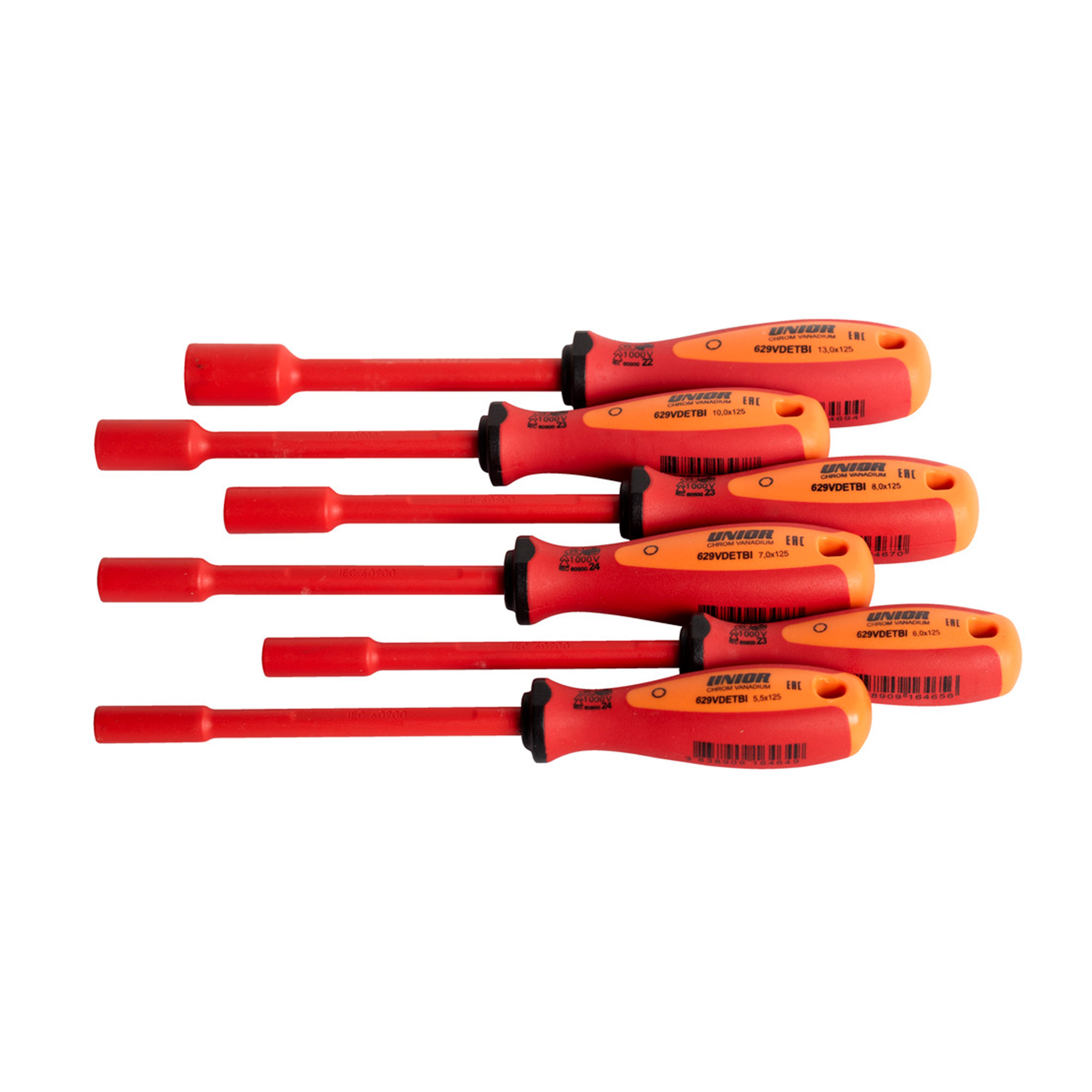 VDE dopschroevendraaierset TBI 629CS6VDETBI 5,5 - 13/6