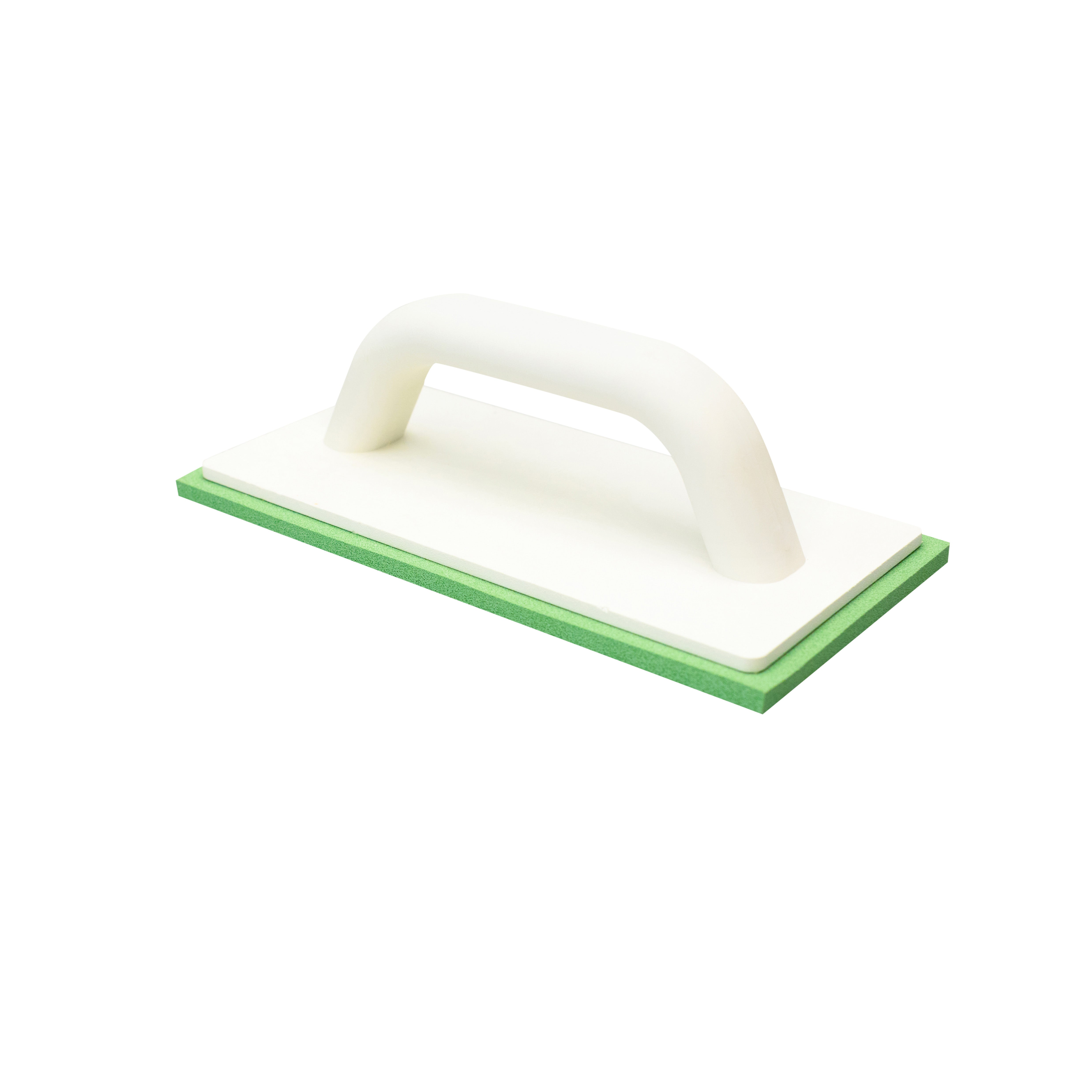 Schuurbord, met spons, groen  240 x 10