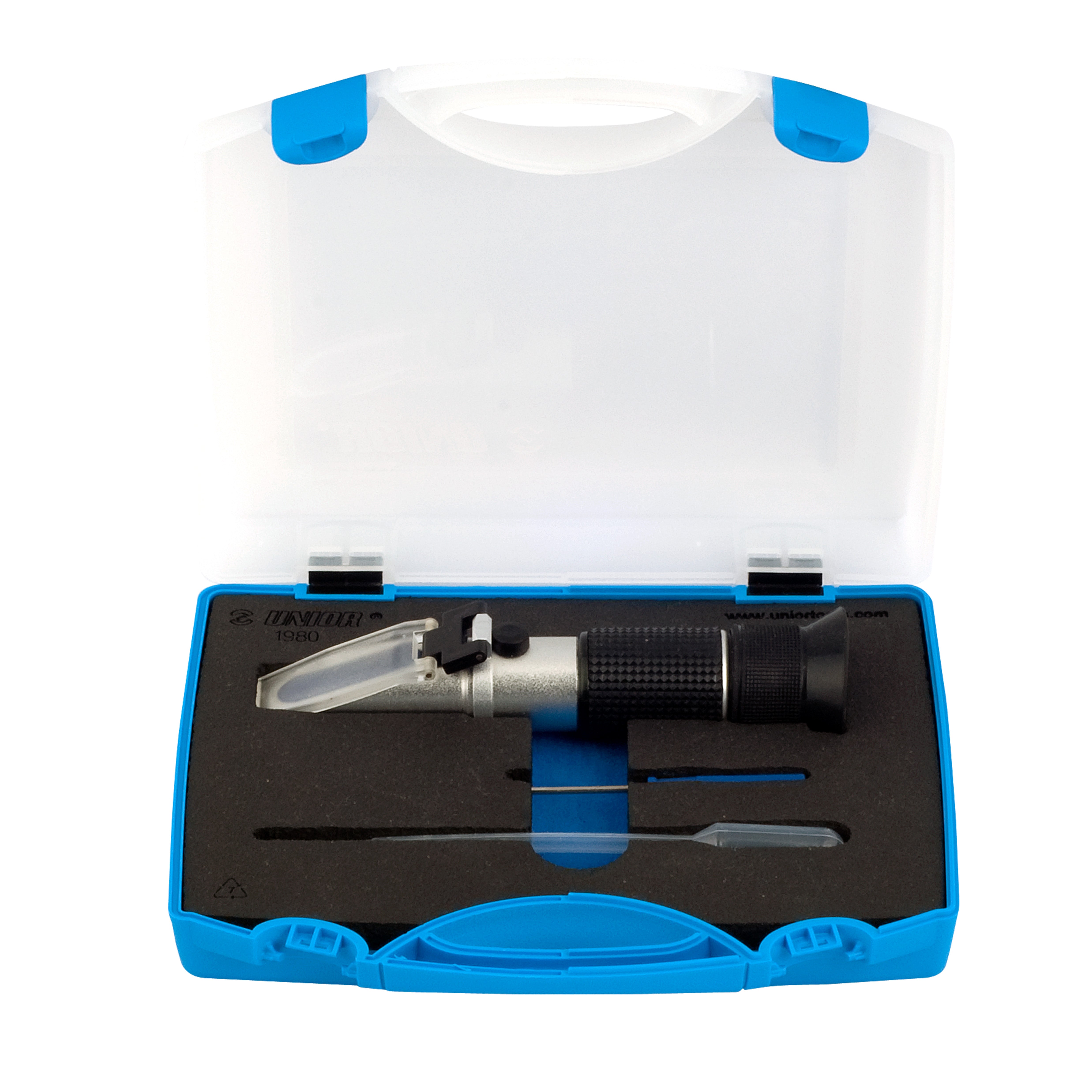 **Refractometer in kunststof cassette 1980