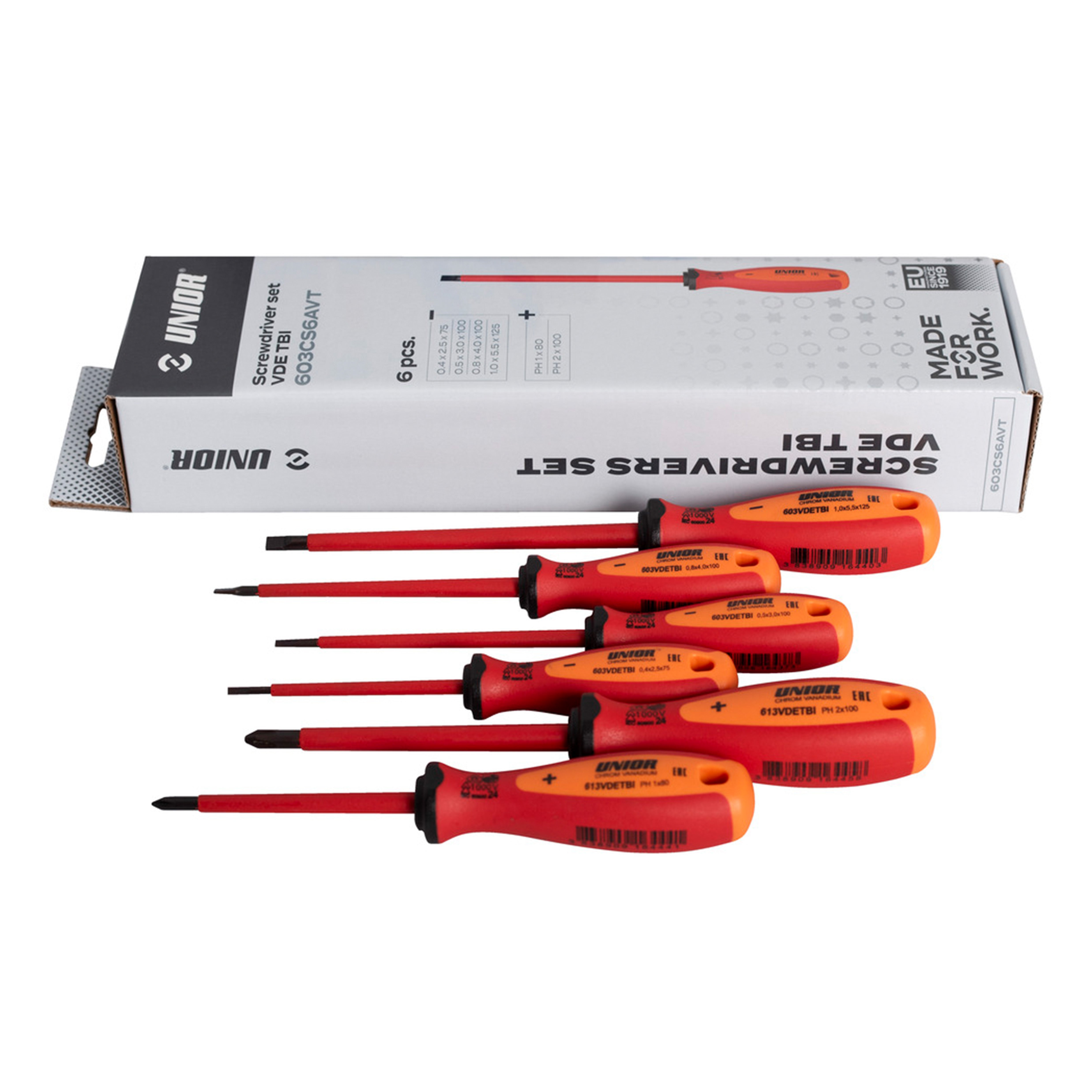 VDE Schroevendraaierset TBI 603CS6VDETBI /6