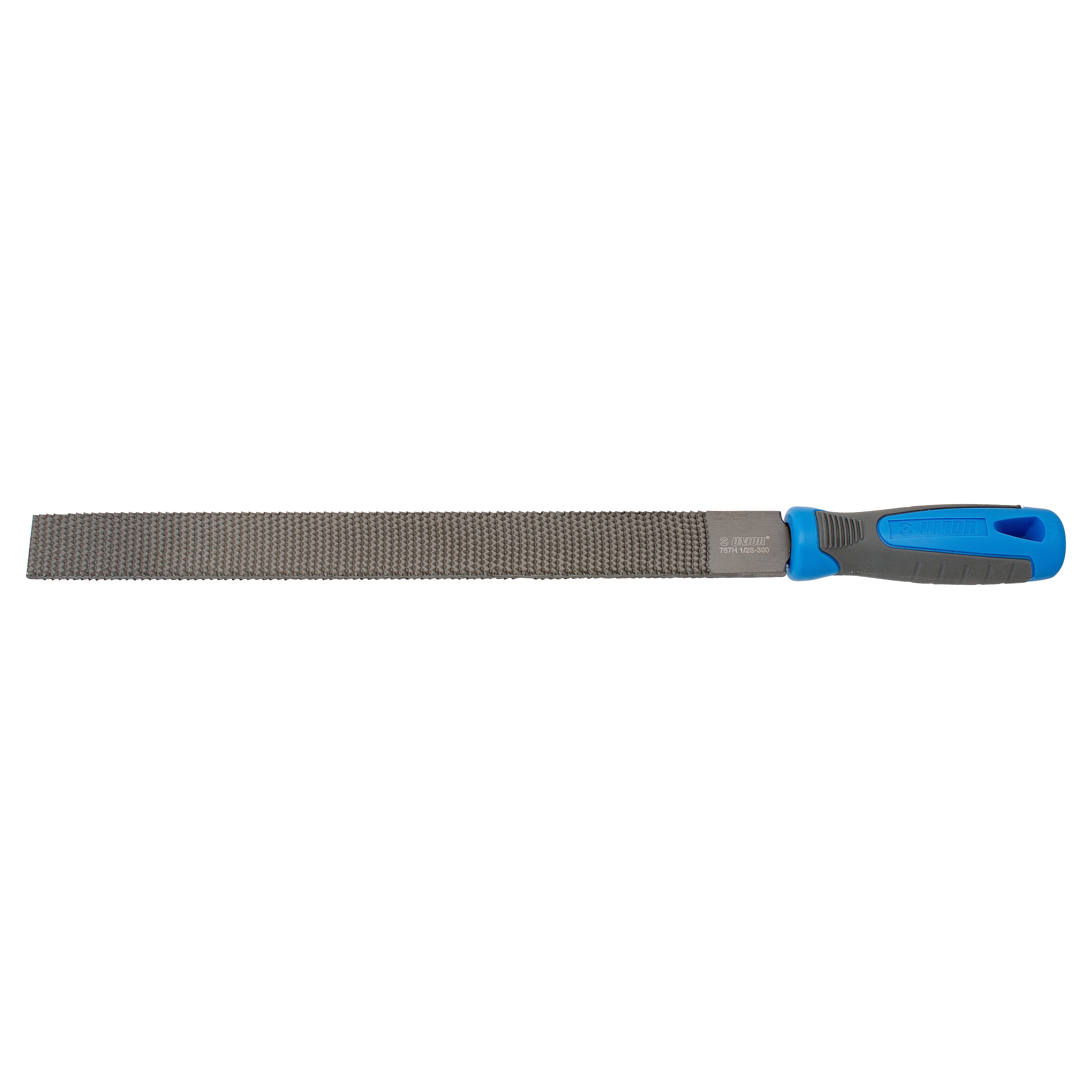 **Platte rasp met hecht, 1/2 zoet 767H1/2S 250