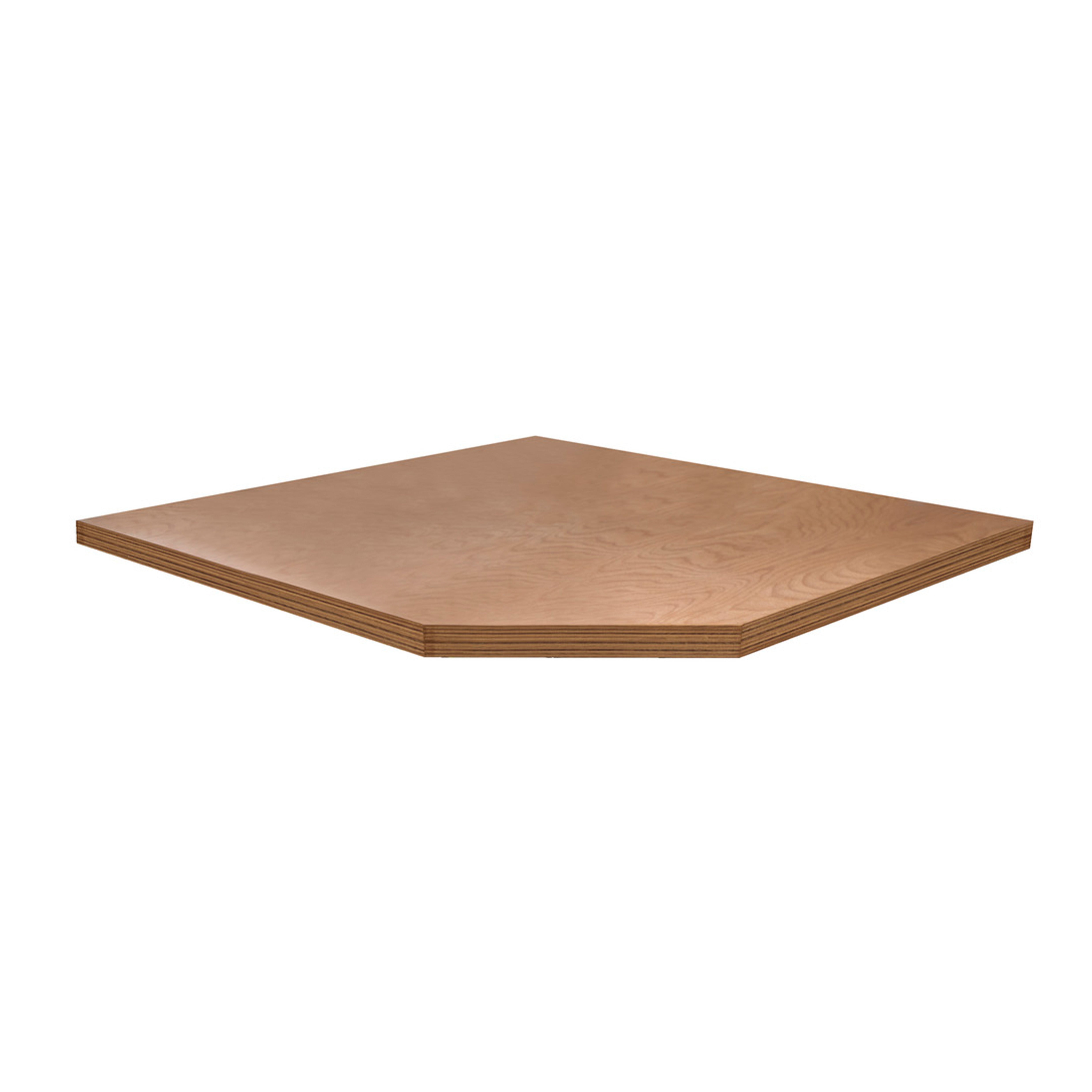 Angle wooden bench top 990TW1