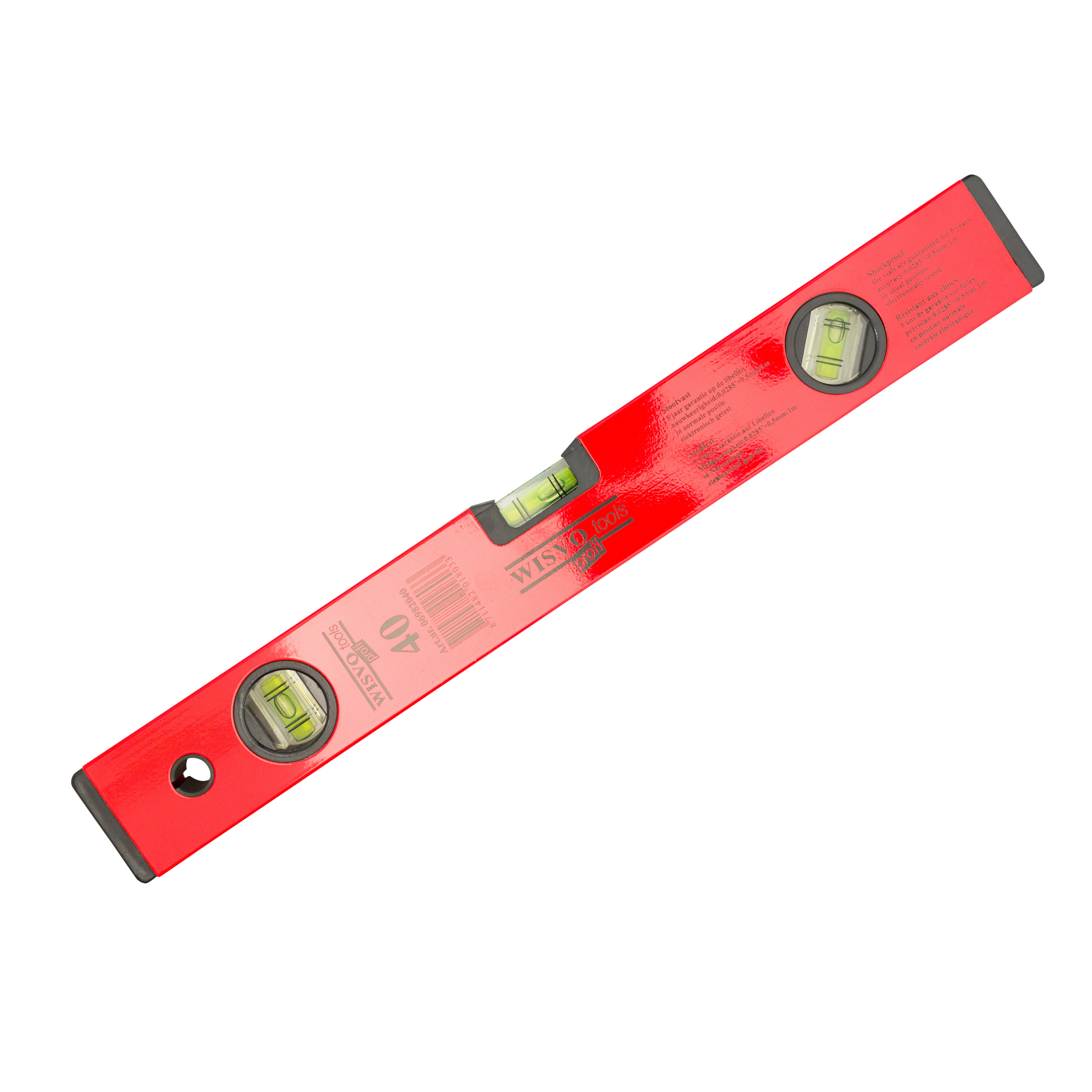 Waterpas aluminium, koker model 0698 400