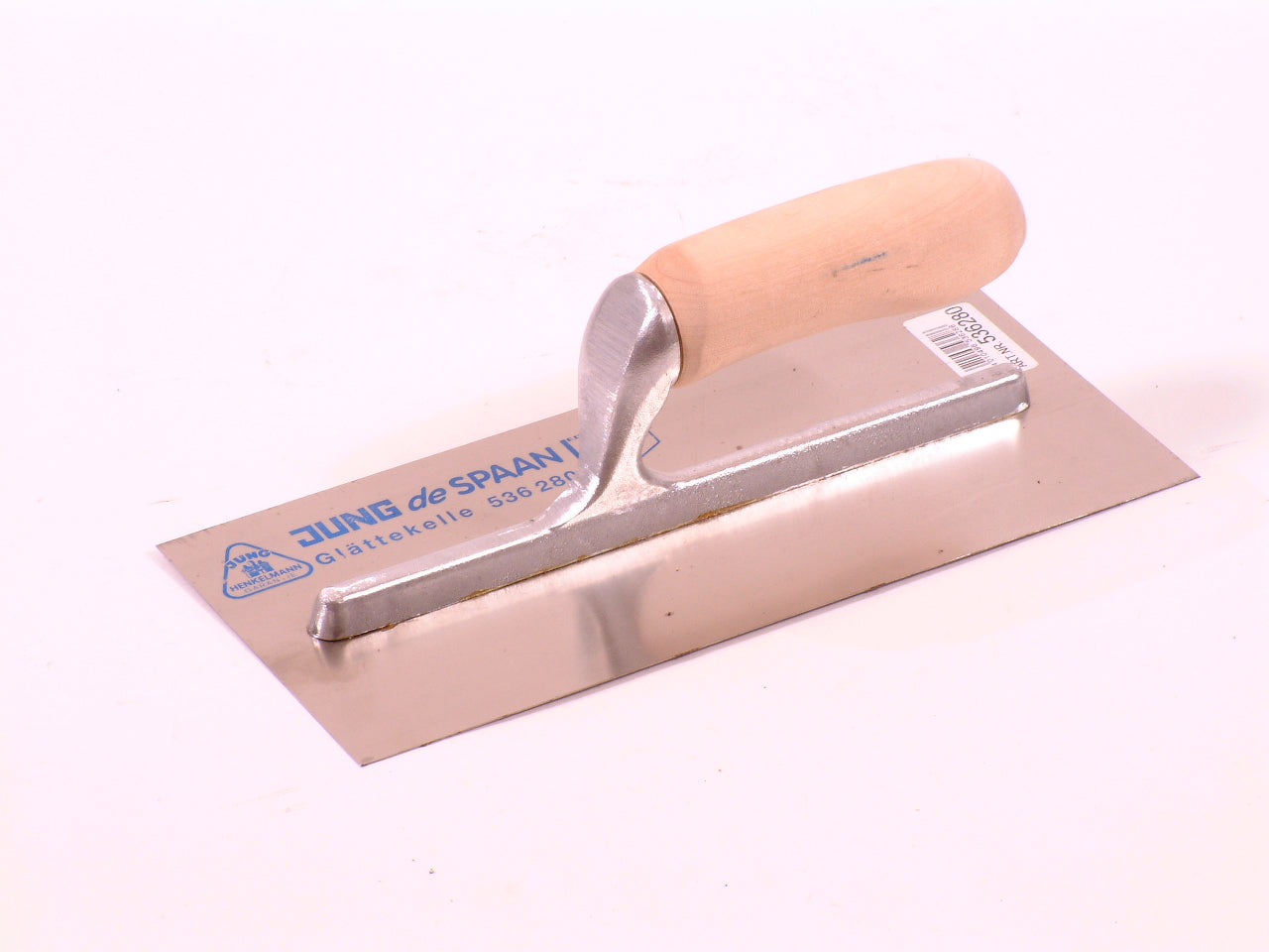 JUNG Plakspaan RVS Houten Heft 280