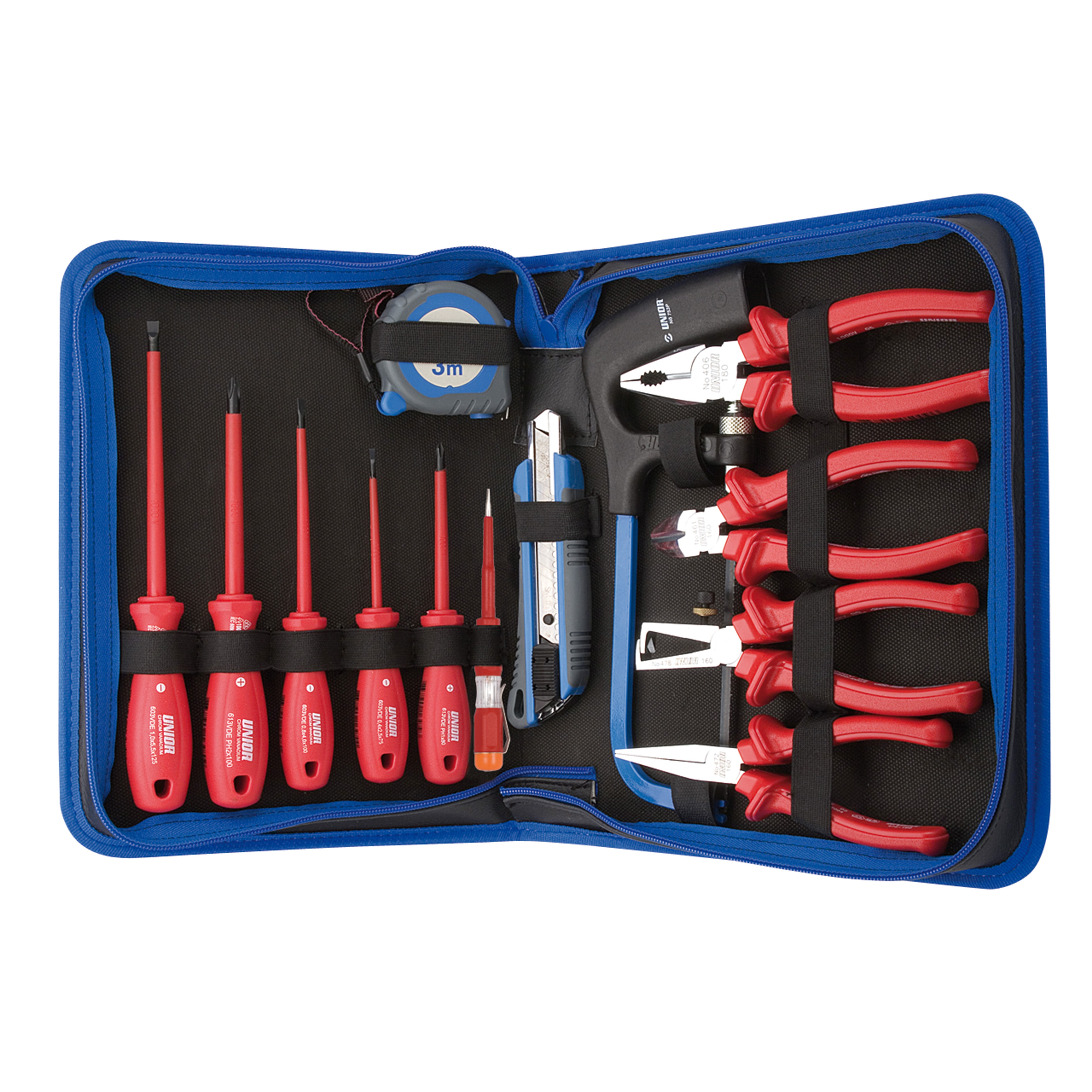 Gereedschapsset VDE in etui 905VDE /13