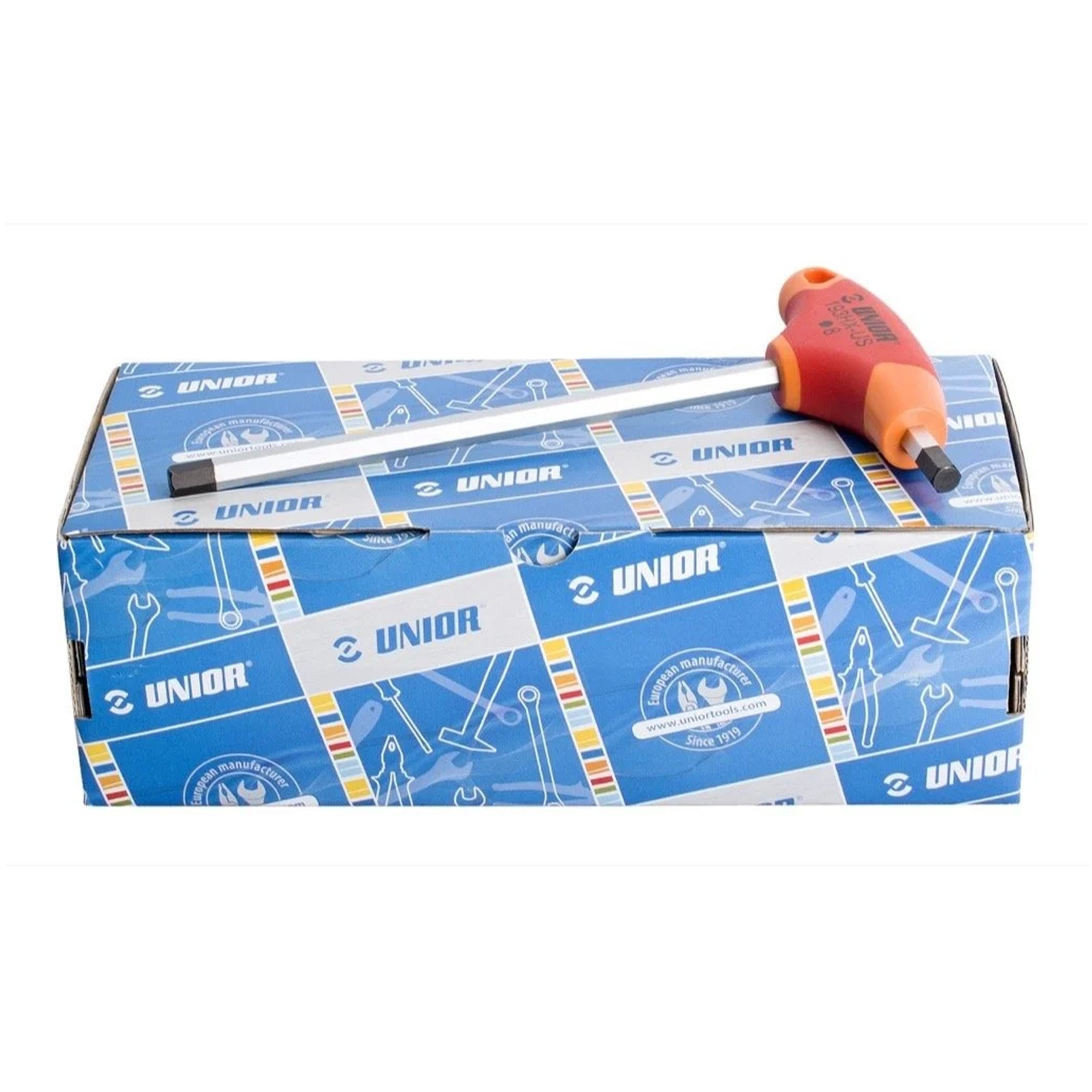 ***Set of hexagonal head screwdrivers with T-handle in carton box 193HXCB8 2 - 10/8