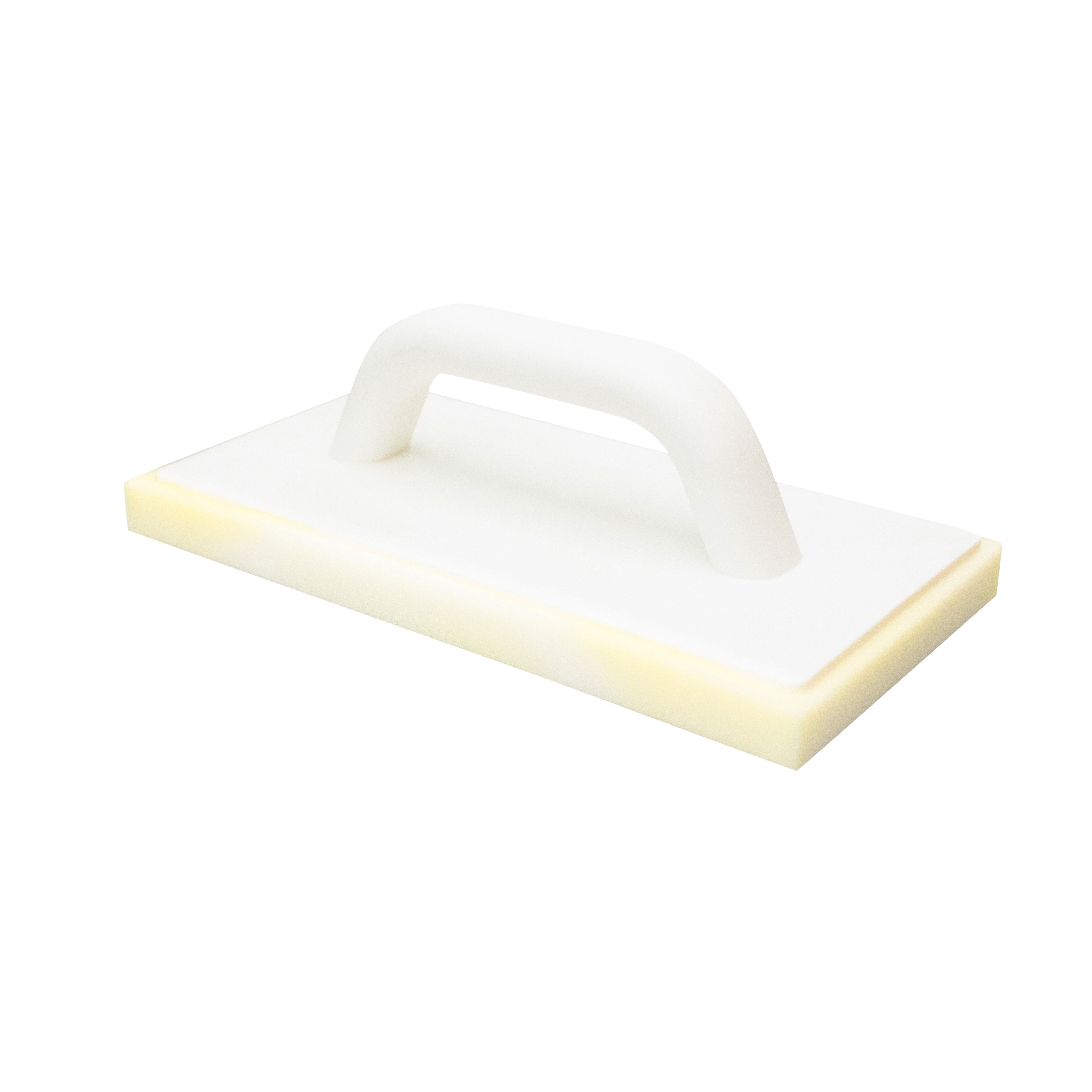 Schuurbord, met spons, wit, fijn  280 x 15