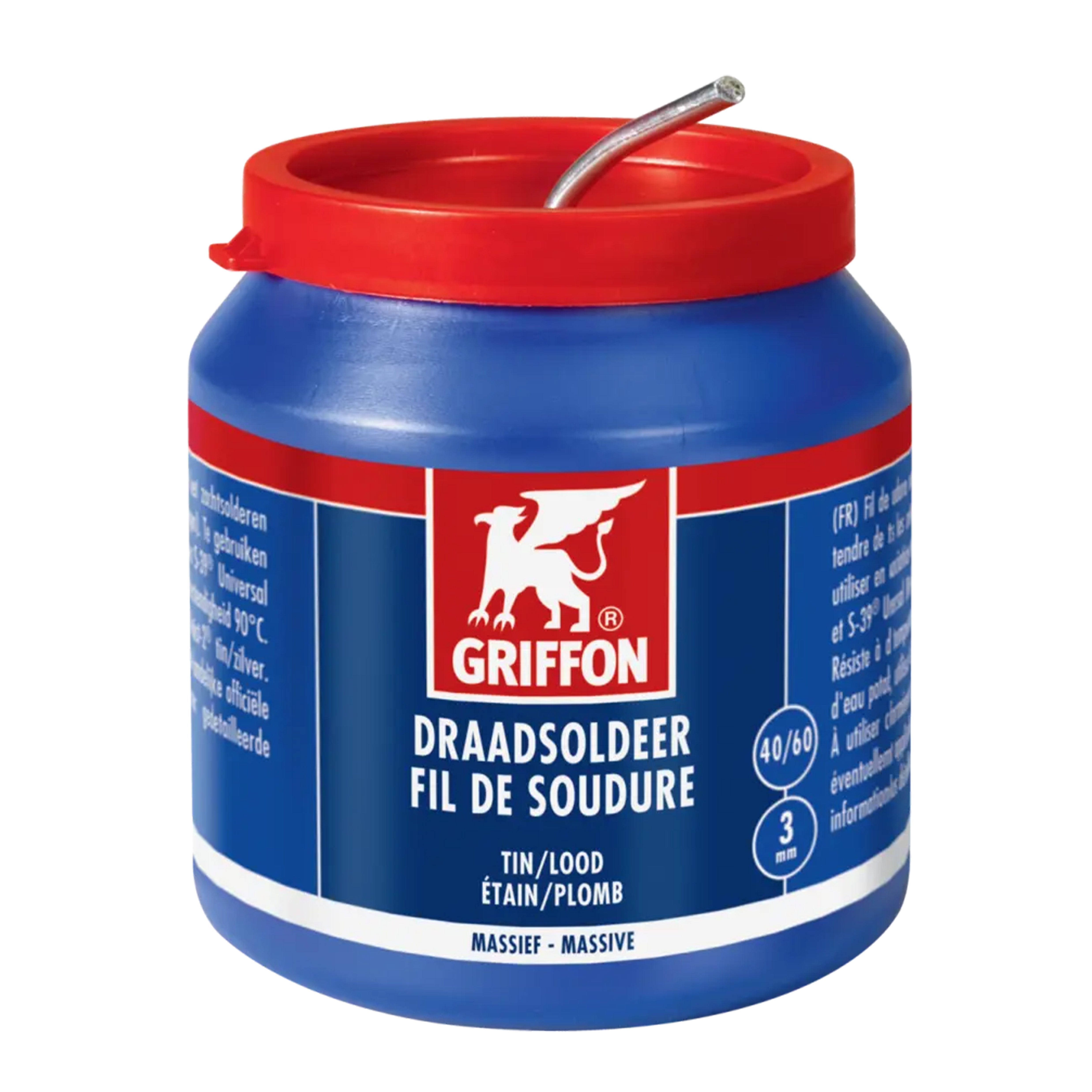 Draadsoldeer 40/60 Massief 500gr