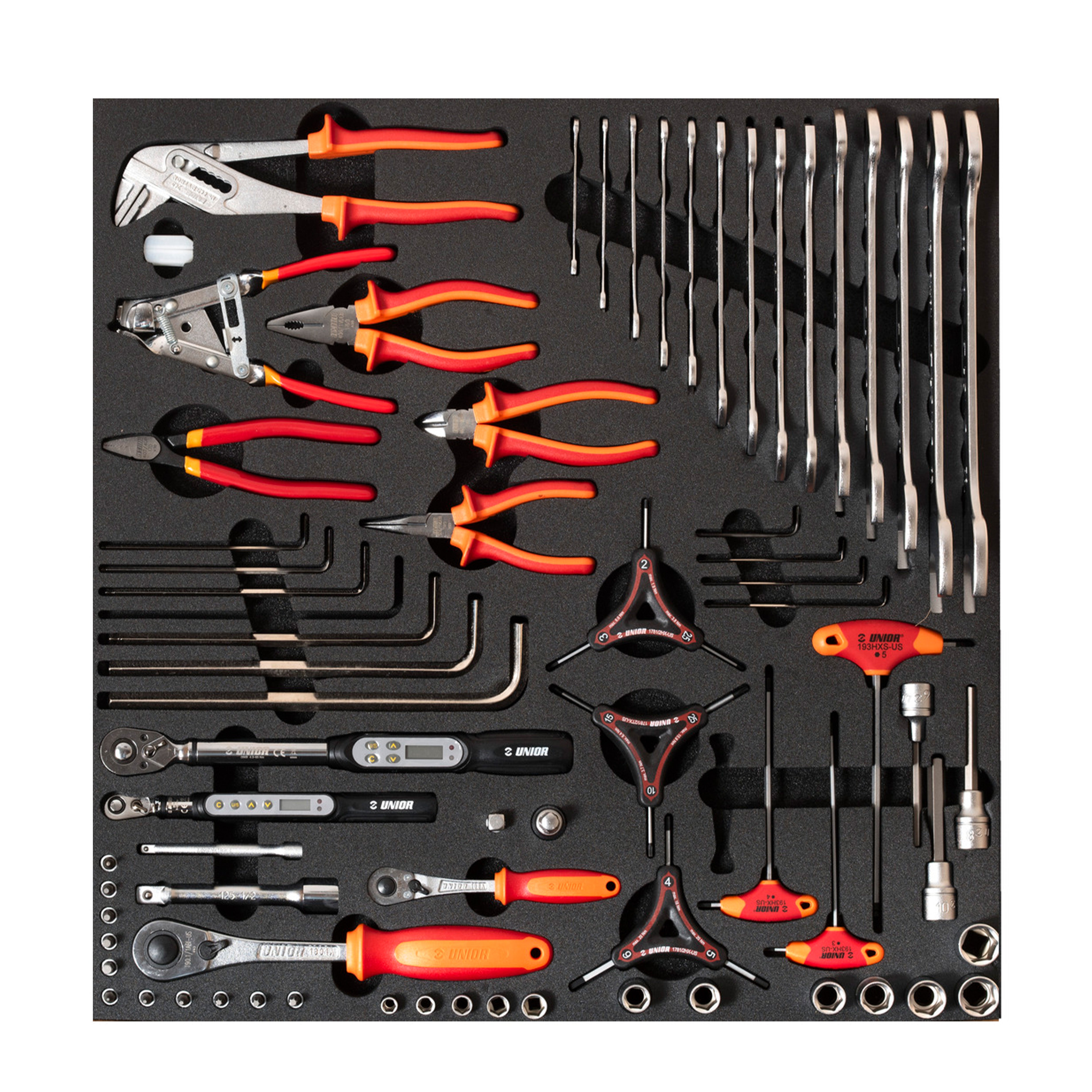 Foam Module 2600AC Set-4 - Torque tools & Pliers