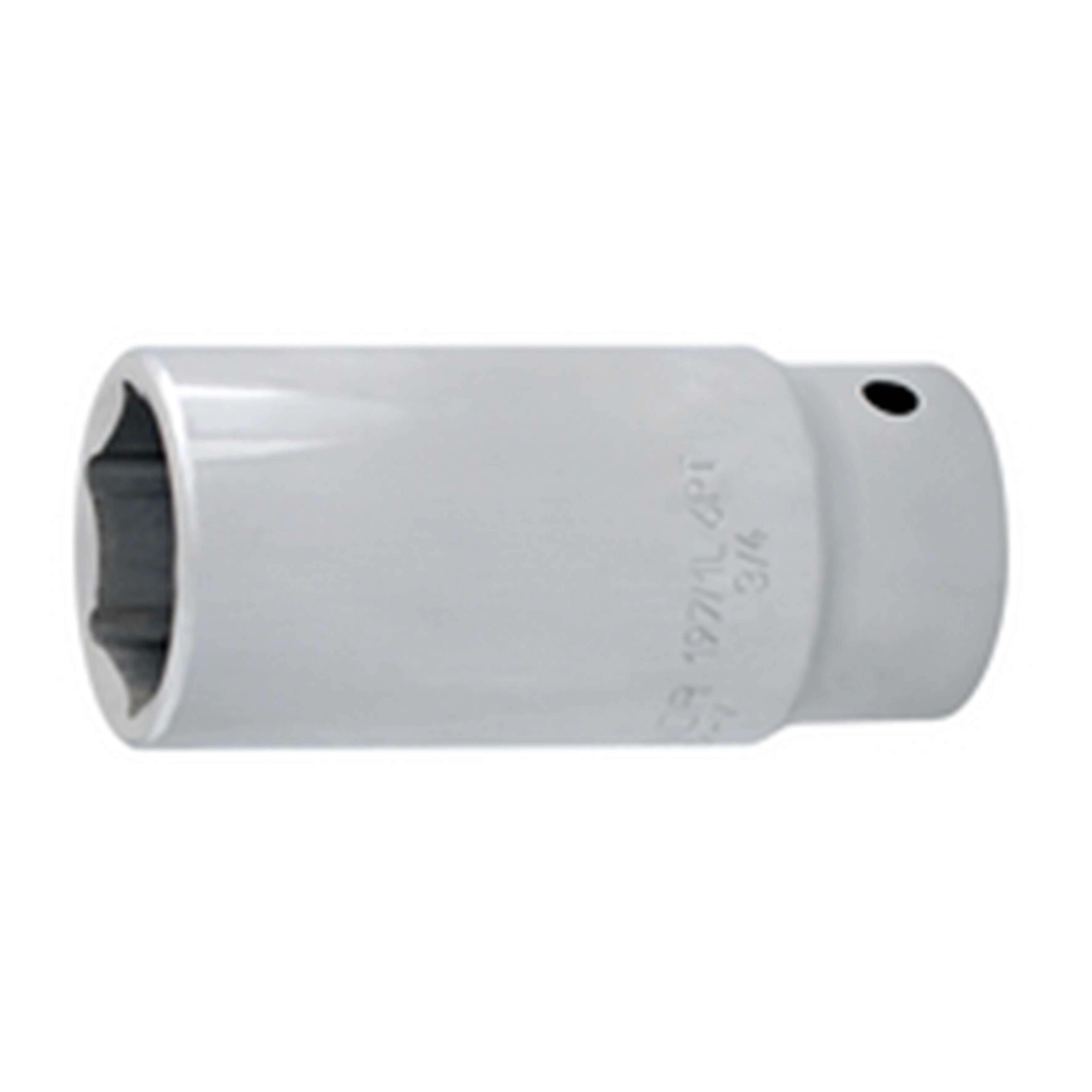 **Dopsleutel 3/4, lang 197/1L6P 60