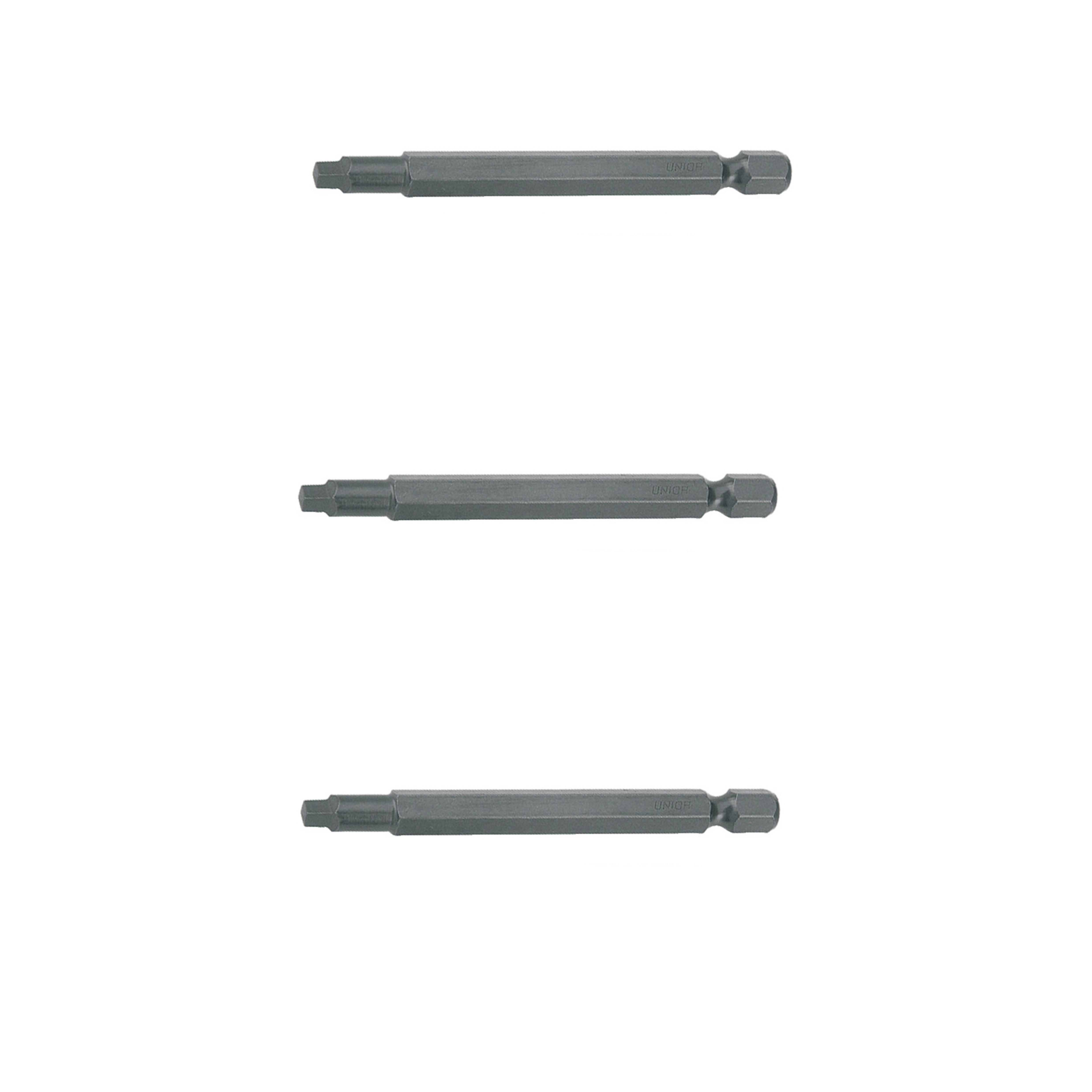 **Bit vierkant (SQ), set 3 stuks 6515E6,3 SQ 2