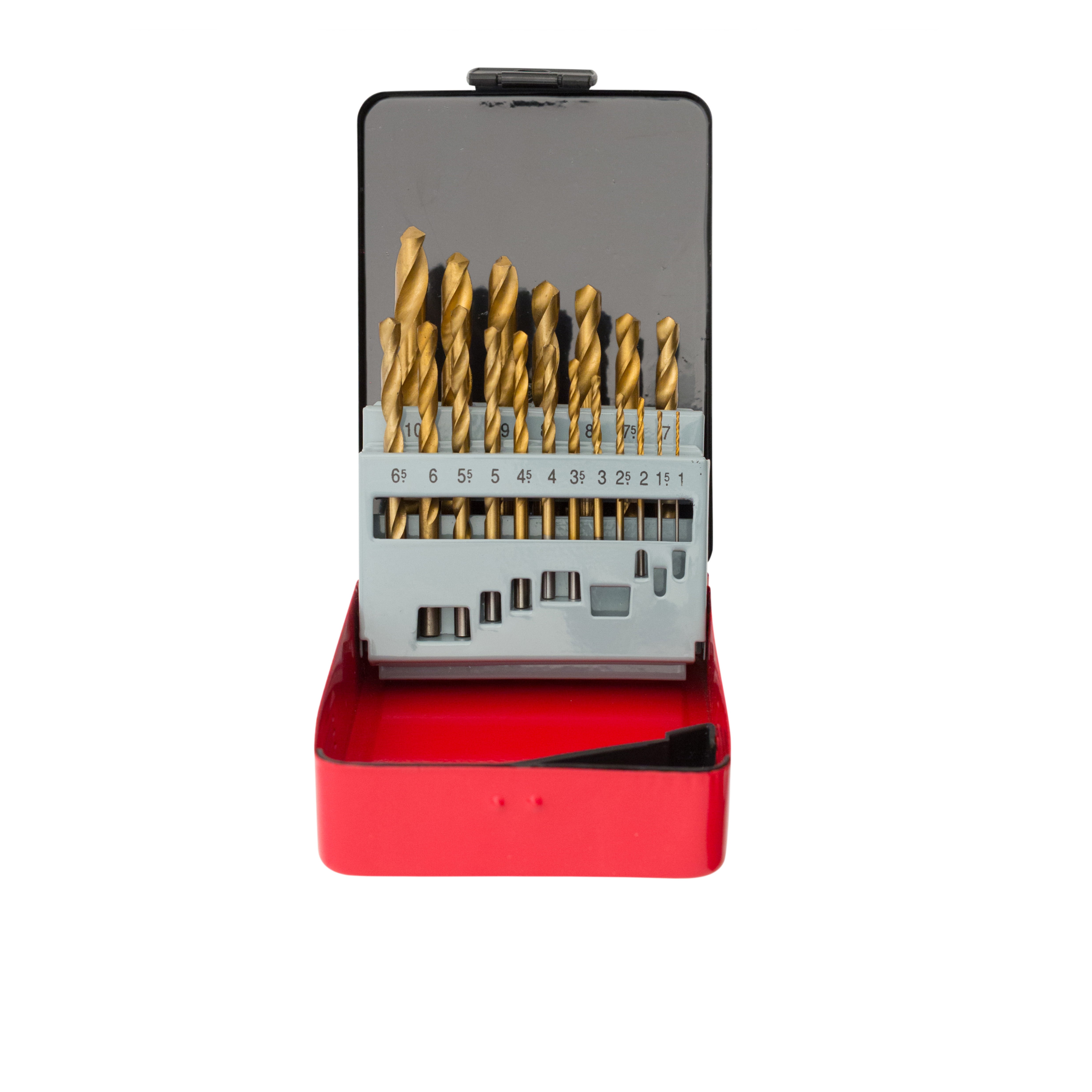 Metaalborenset, HSS DIN338 4020SM 1 - 10 /S19