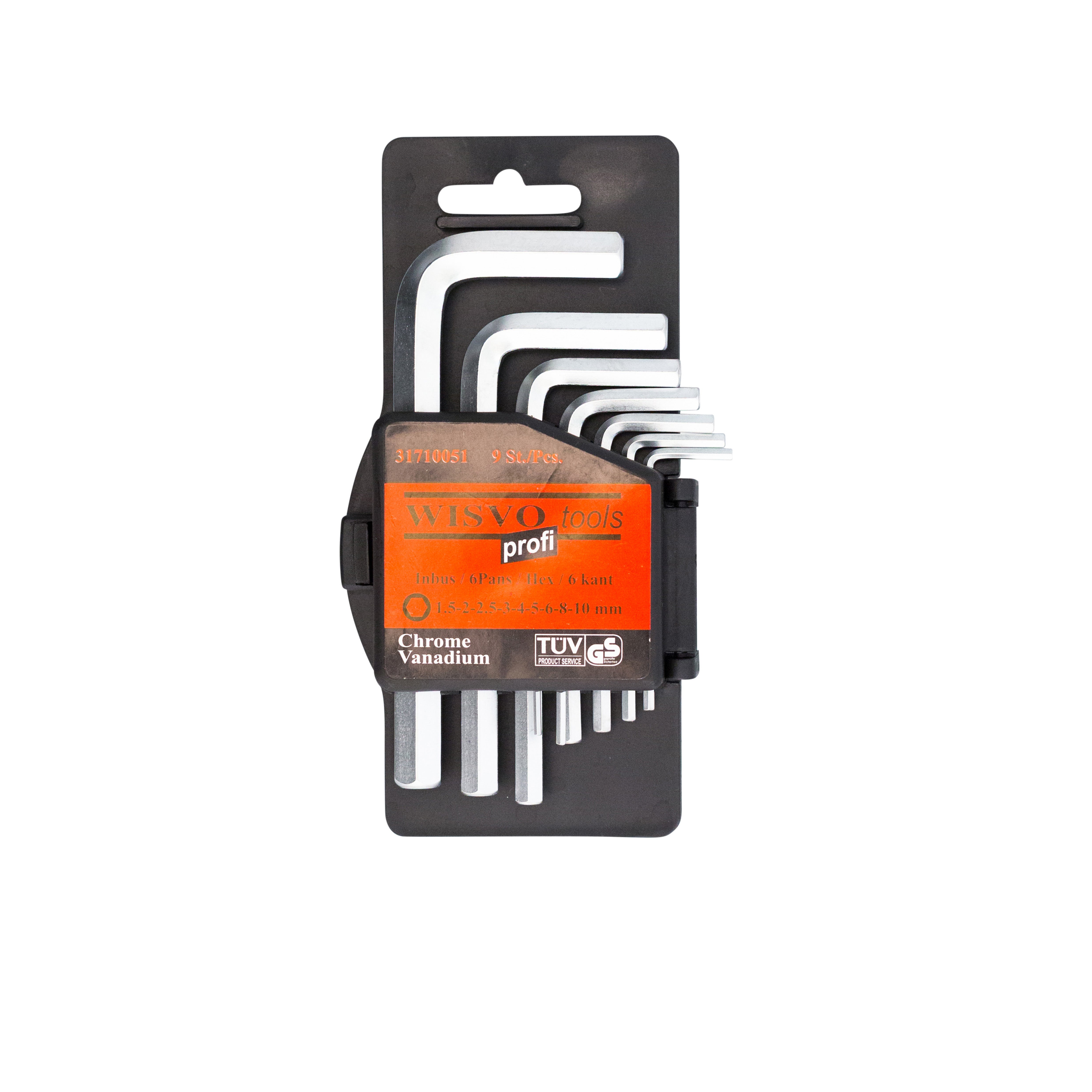 Stiftsleutelset, inbus 3171S