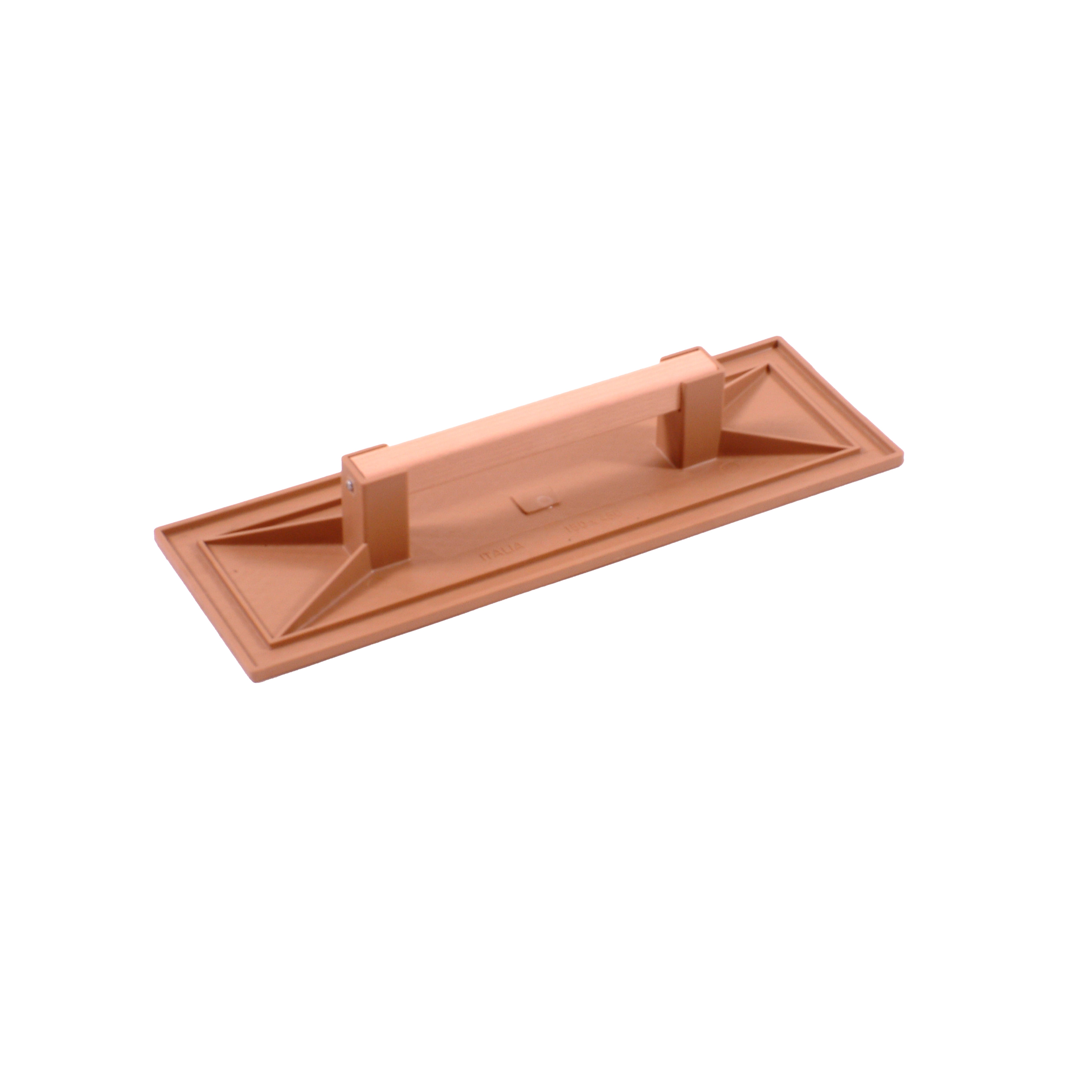 Schuurbord, wafelprofiel, houten greep  160 x 440