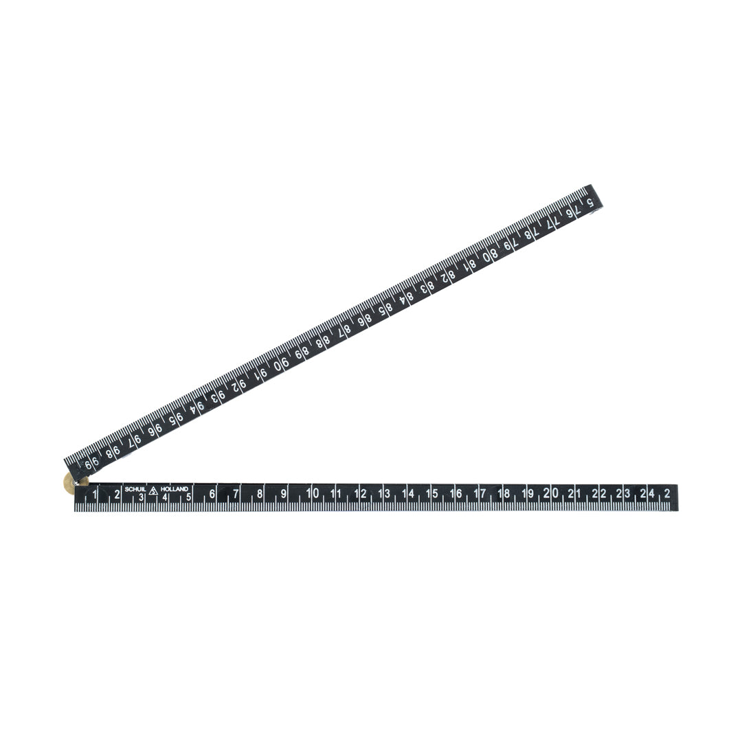 Duimstok, nylon, zwart 4396N 1M