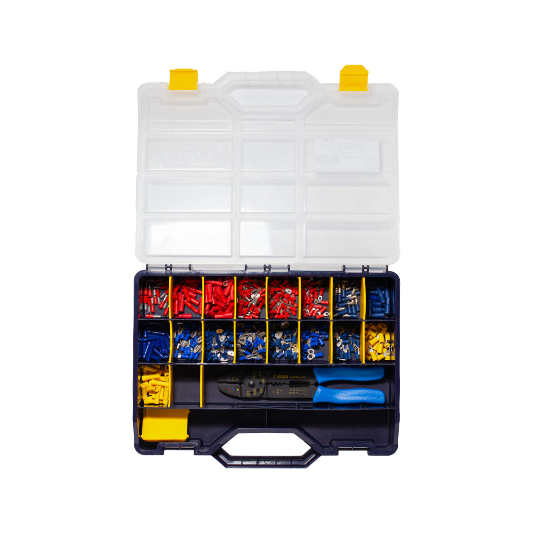 Kabelschoenen, assortimentsdoos + tang  S531