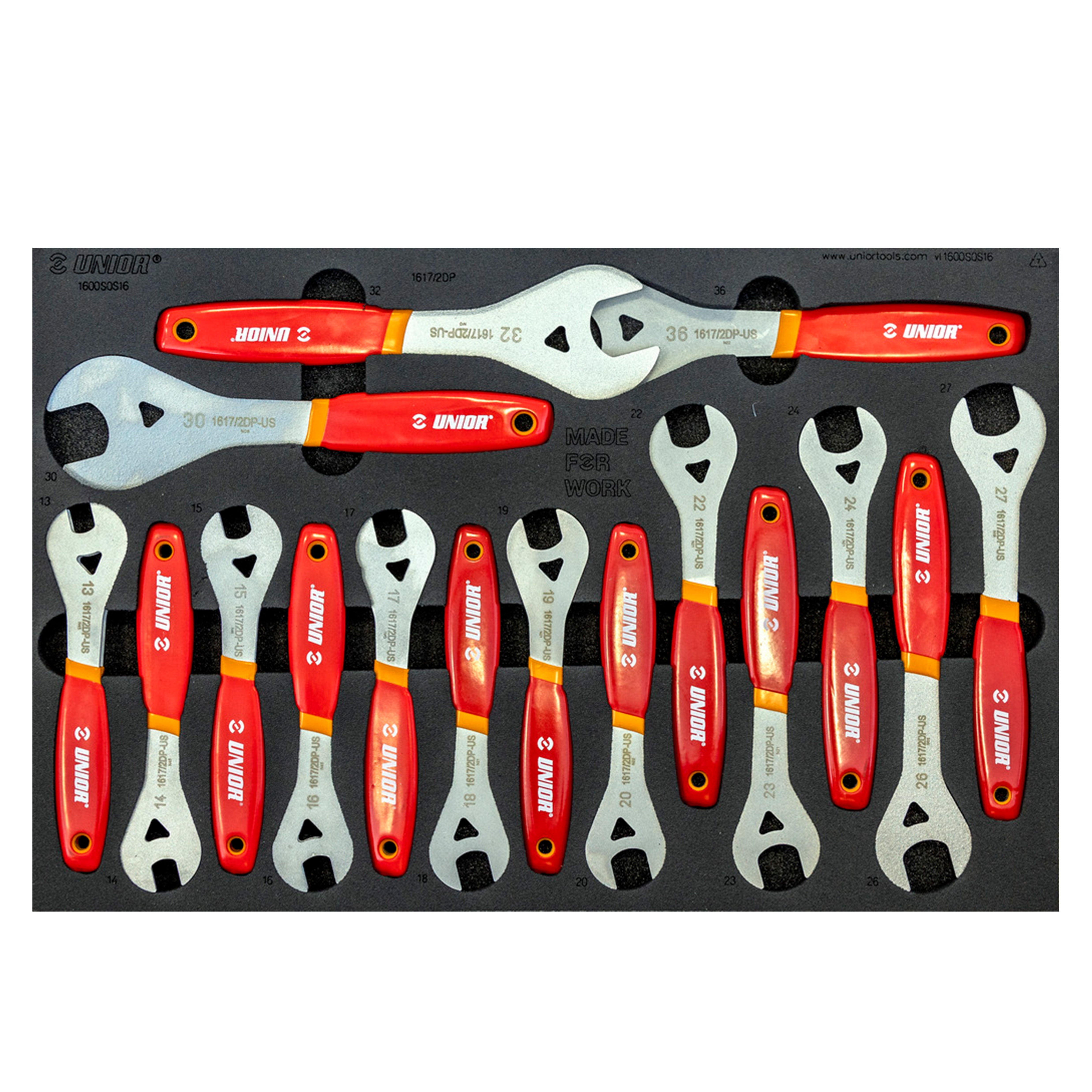 **Bike tool set in SOS tool tray 1600SOS16-US